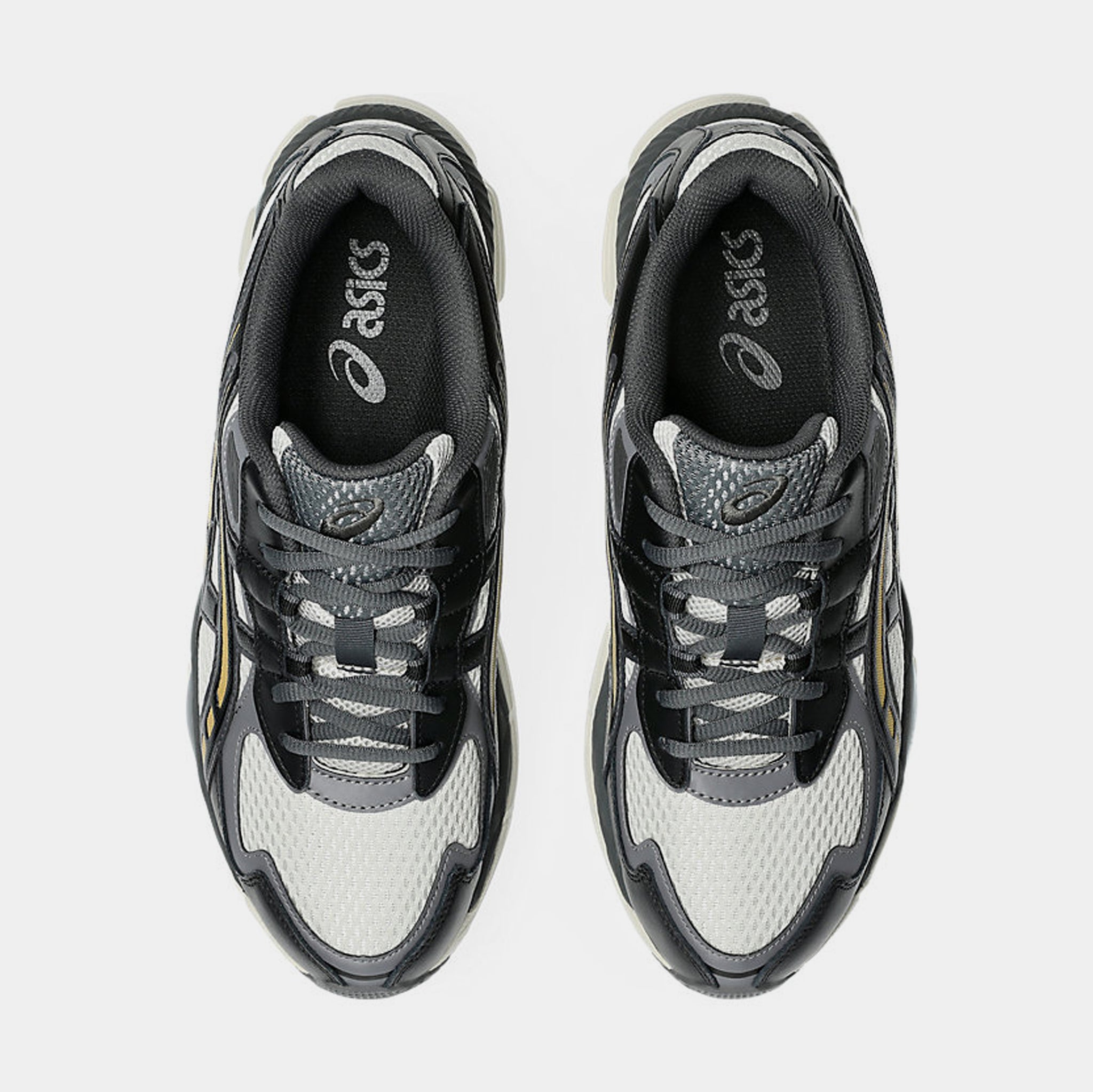 ASICS Gel NYC 2055 Mens Running Shoes Smoke Grey Obsidian Grey