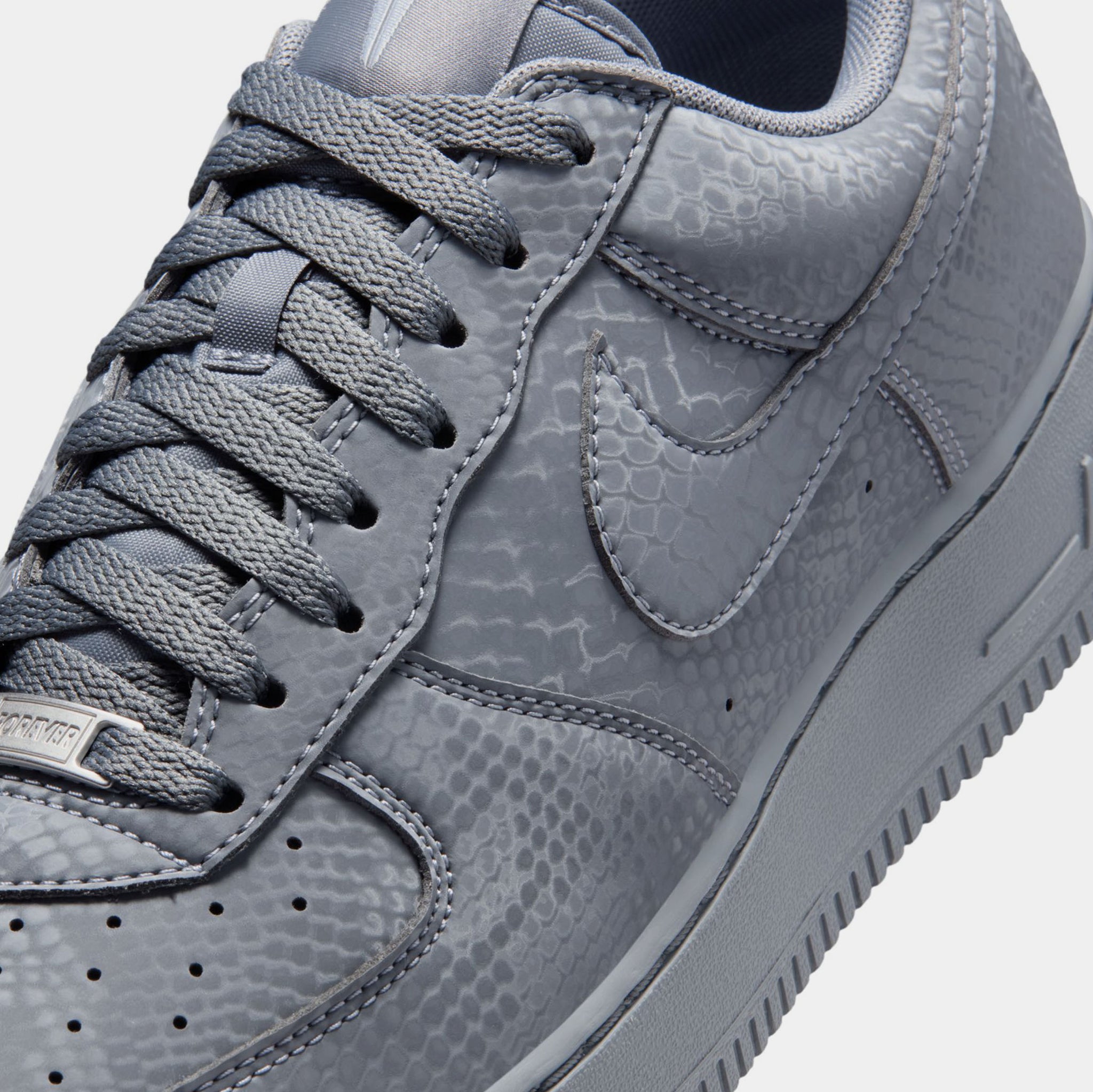 Nike Kobe Air Force 1 Low Cool Grey Mens Lifestyle Shoes Cool Grey 