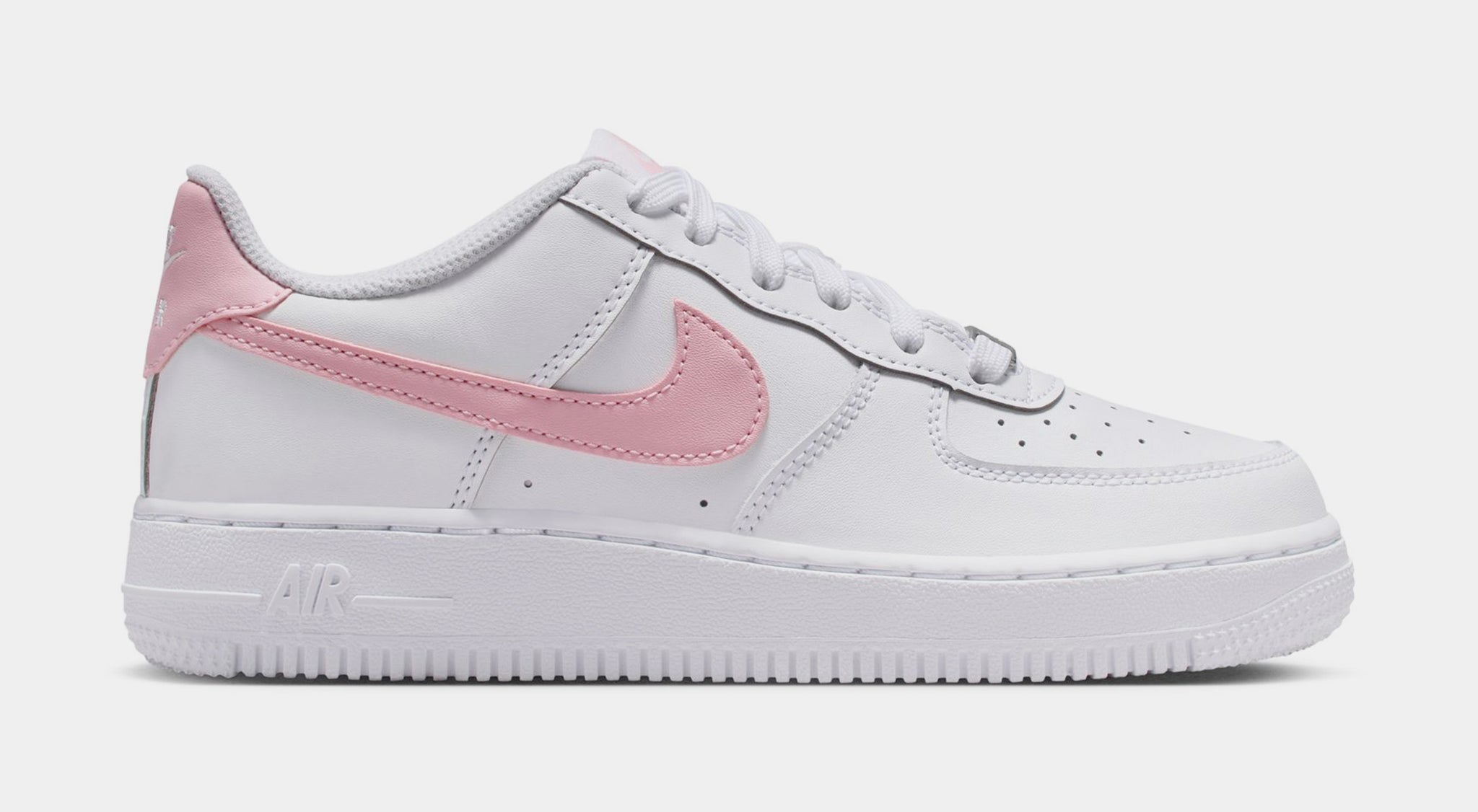 Nike Air Force 1 ピンク/ホワイト✨ Nike Air Force 1 Low Grade School Lifestyle Shoes White Medium