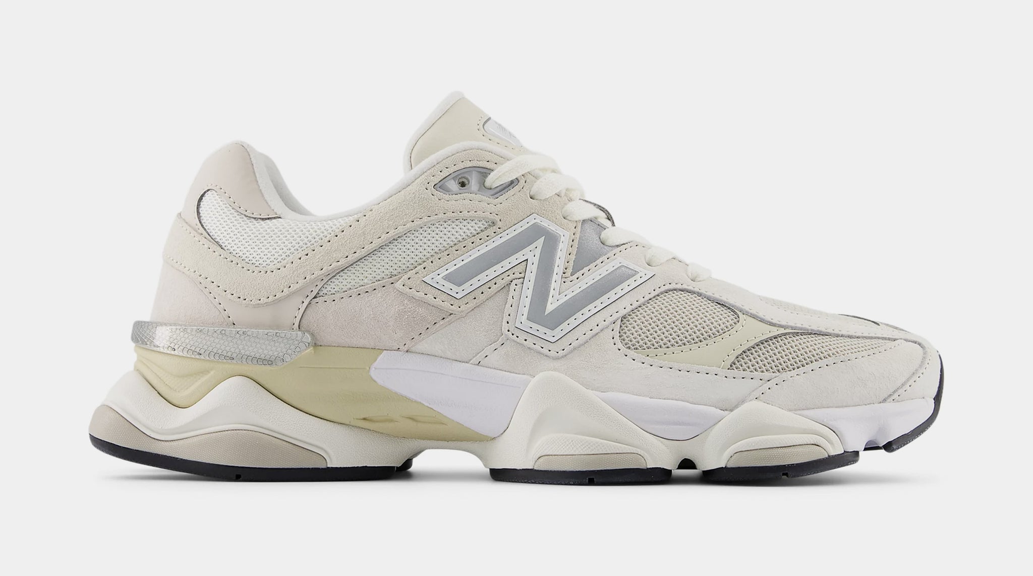 New Balance 9060 Mens Running Shoes Sea Salt Moonbeam U9060WHT