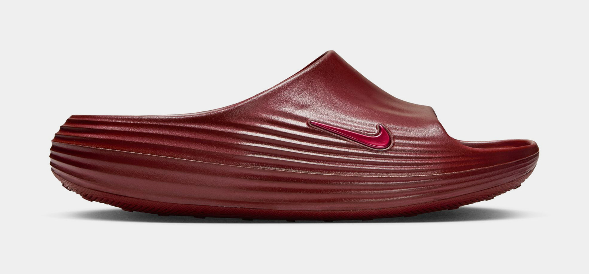 Nike ReactX Rejuven8 Slide Mens Sandals Team Red Team Red  display picture 1