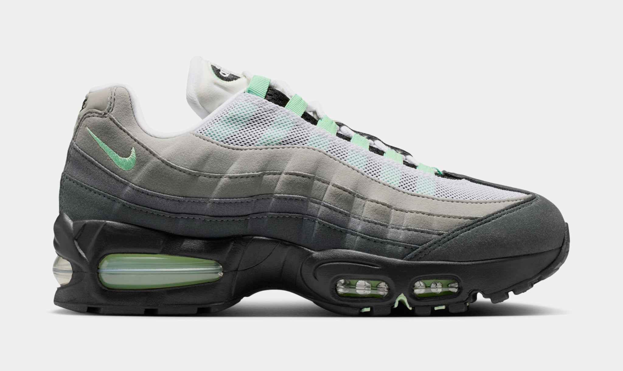 Nike Air Max 95 Big Bubble Fresh Mint Womens Running Shoes Black