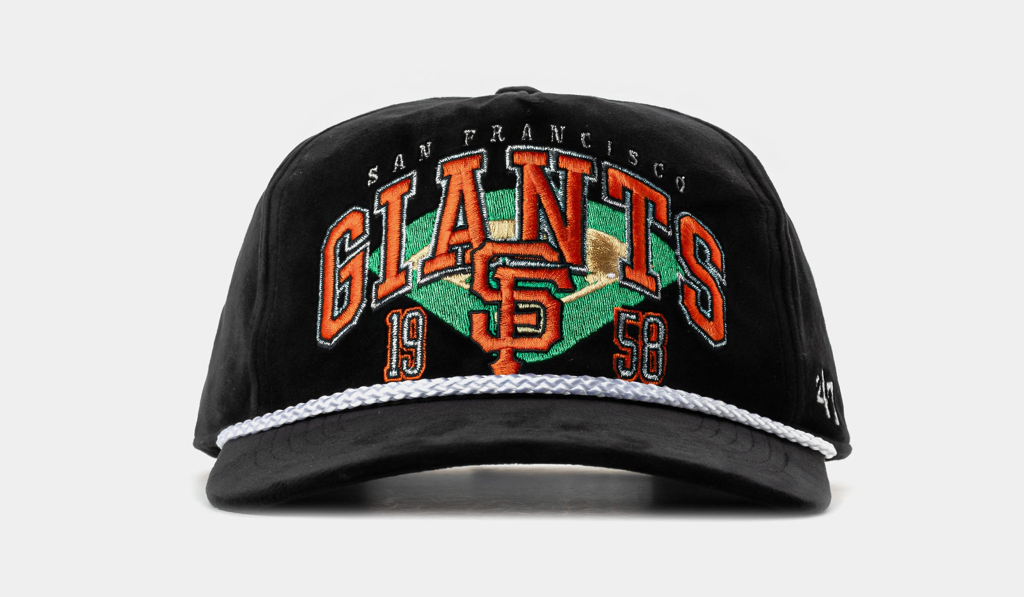 47 San Francisco Giants Go Big Hitch Snapback Mens Hat Black