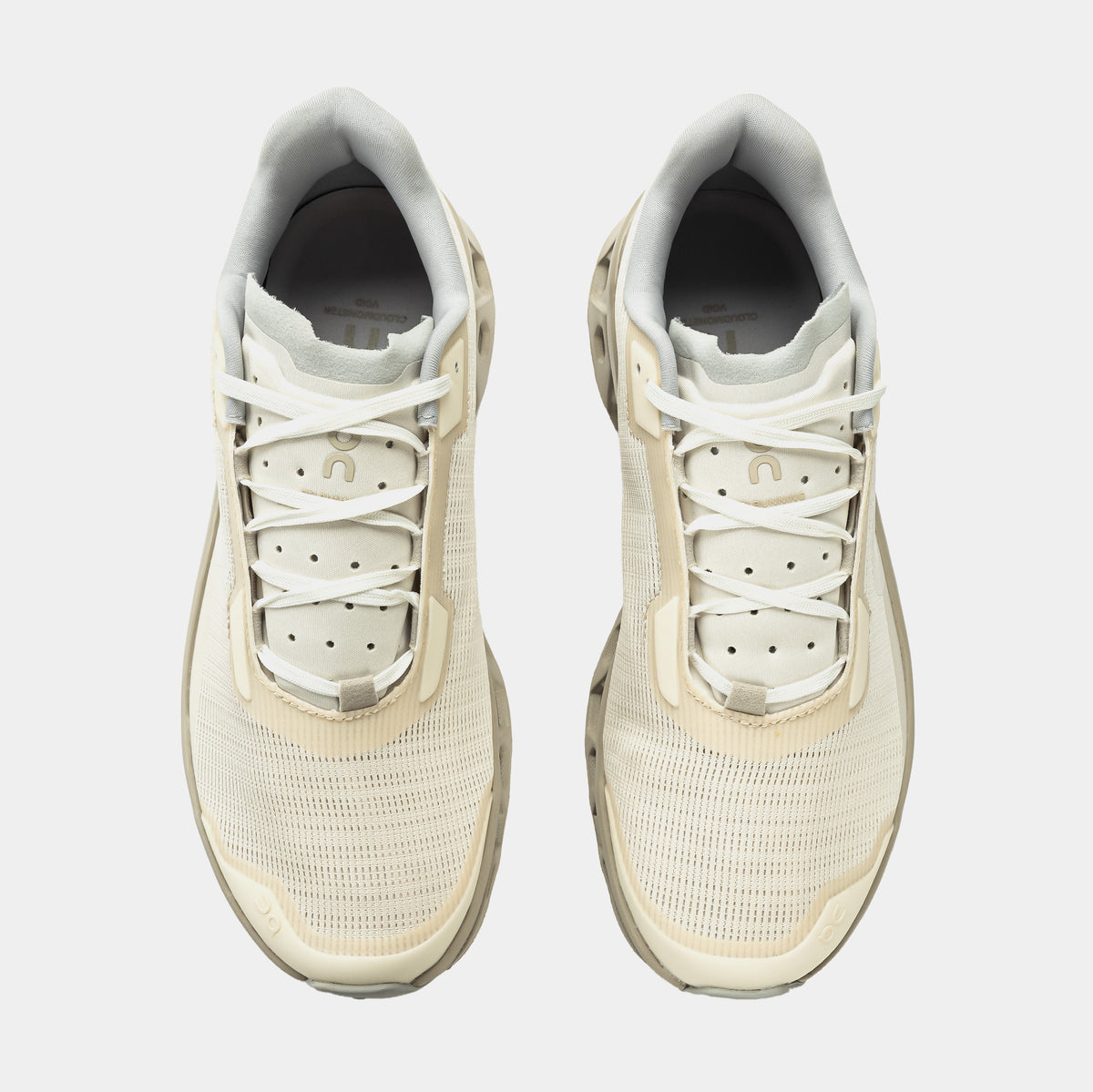 On Cloudmonster Void Mens Running Shoes White Beige 3MF10674179 – Shoe ...