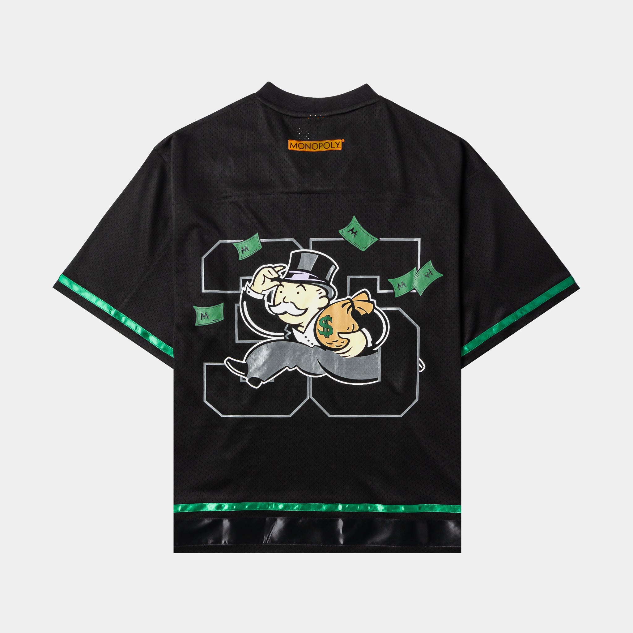 Shoe Palace SP x Monopoly Sports Mesh Mens Jersey Black Green