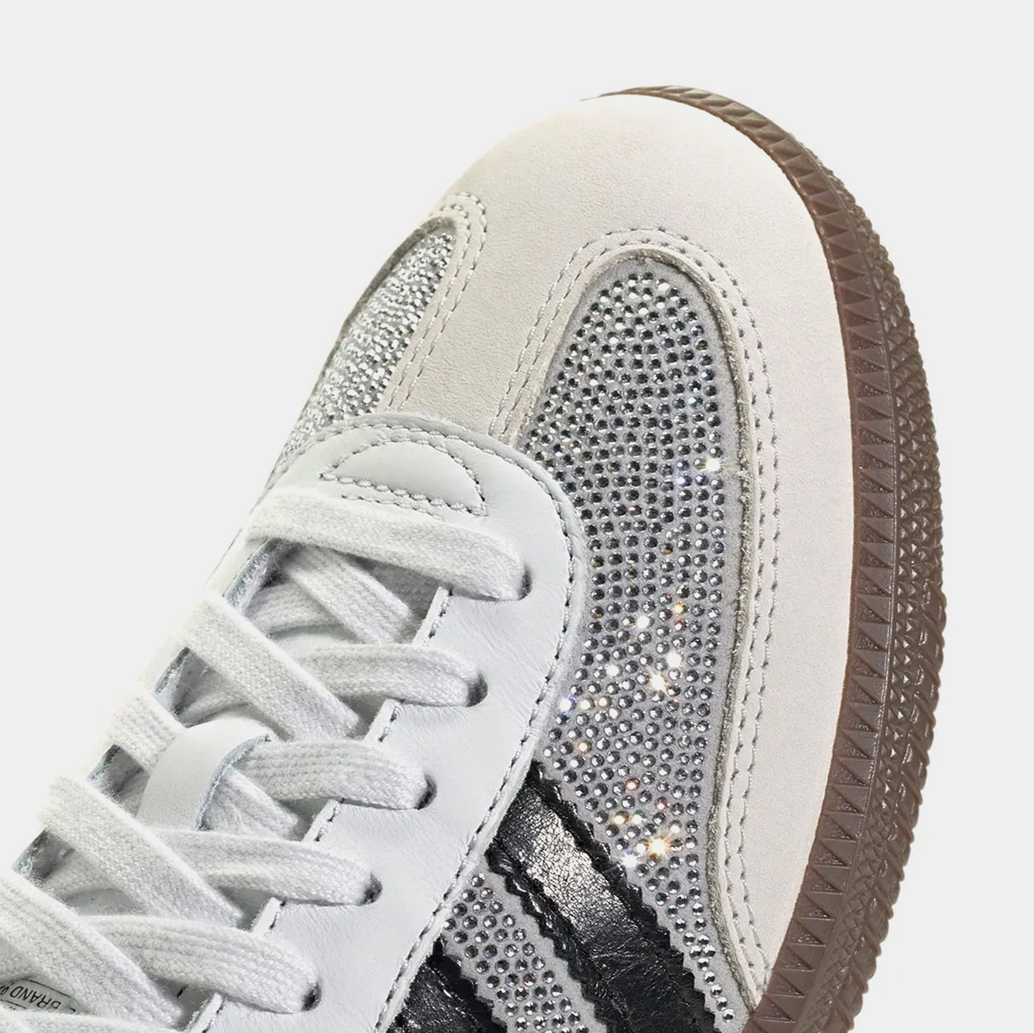 adidas Samba OG Shoes - Women's - White / White / Silver - 7.5 adidas Samba OG Shoes - Women's - White / White / Silver - 7.5