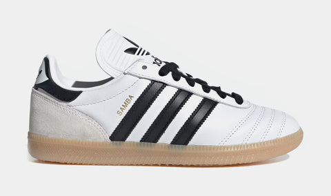adidas Samba JP Grade School Lifestyle Shoes Core Black White