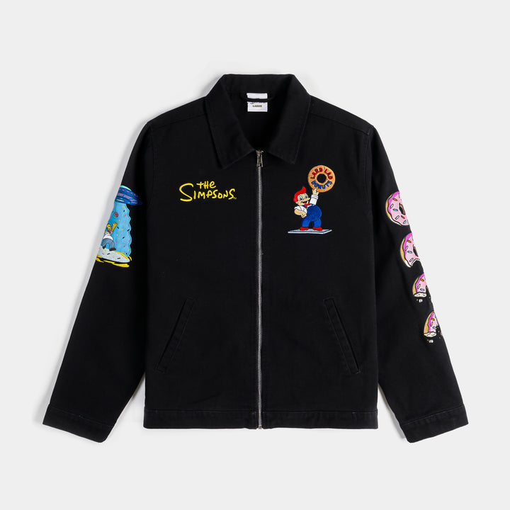 felix Shoe Palace SP x Felix The Cat Dreaming Varsity Mens Jacket Black