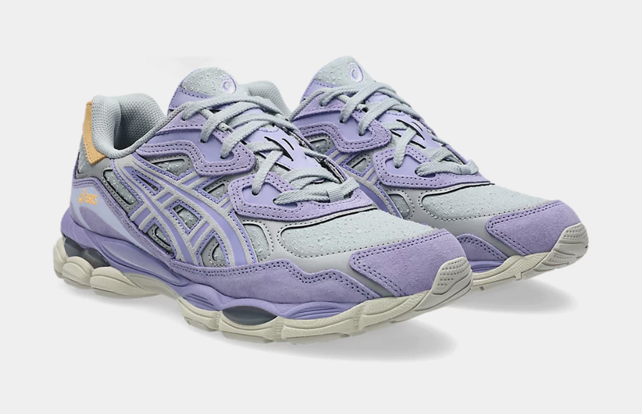 ASICS　GEL NYC ASICS Gel NYC Mens Running Shoes Piedmont Grey Bluebell 1203A826