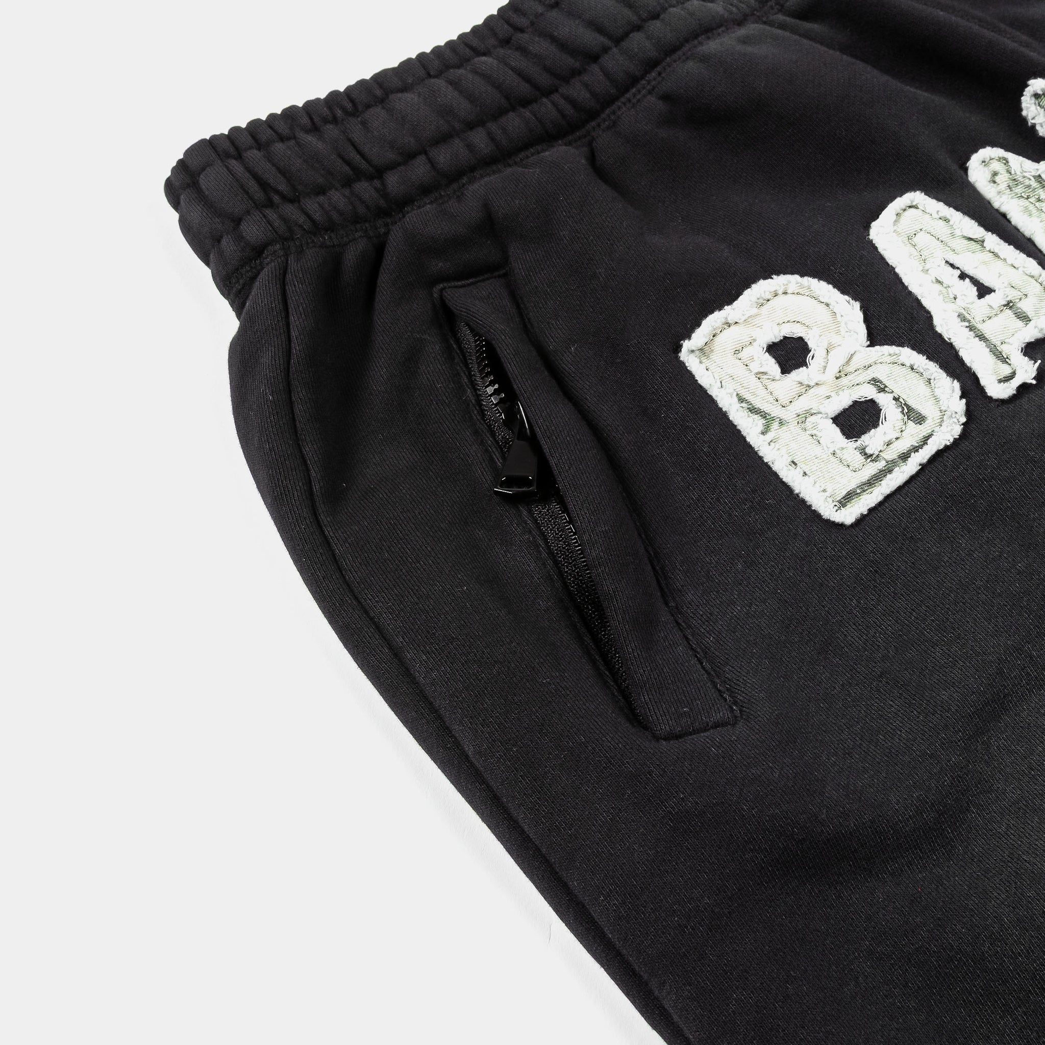 Shoe Palace SP x Narcos Bandits Long Fleece Mens Shorts Black
