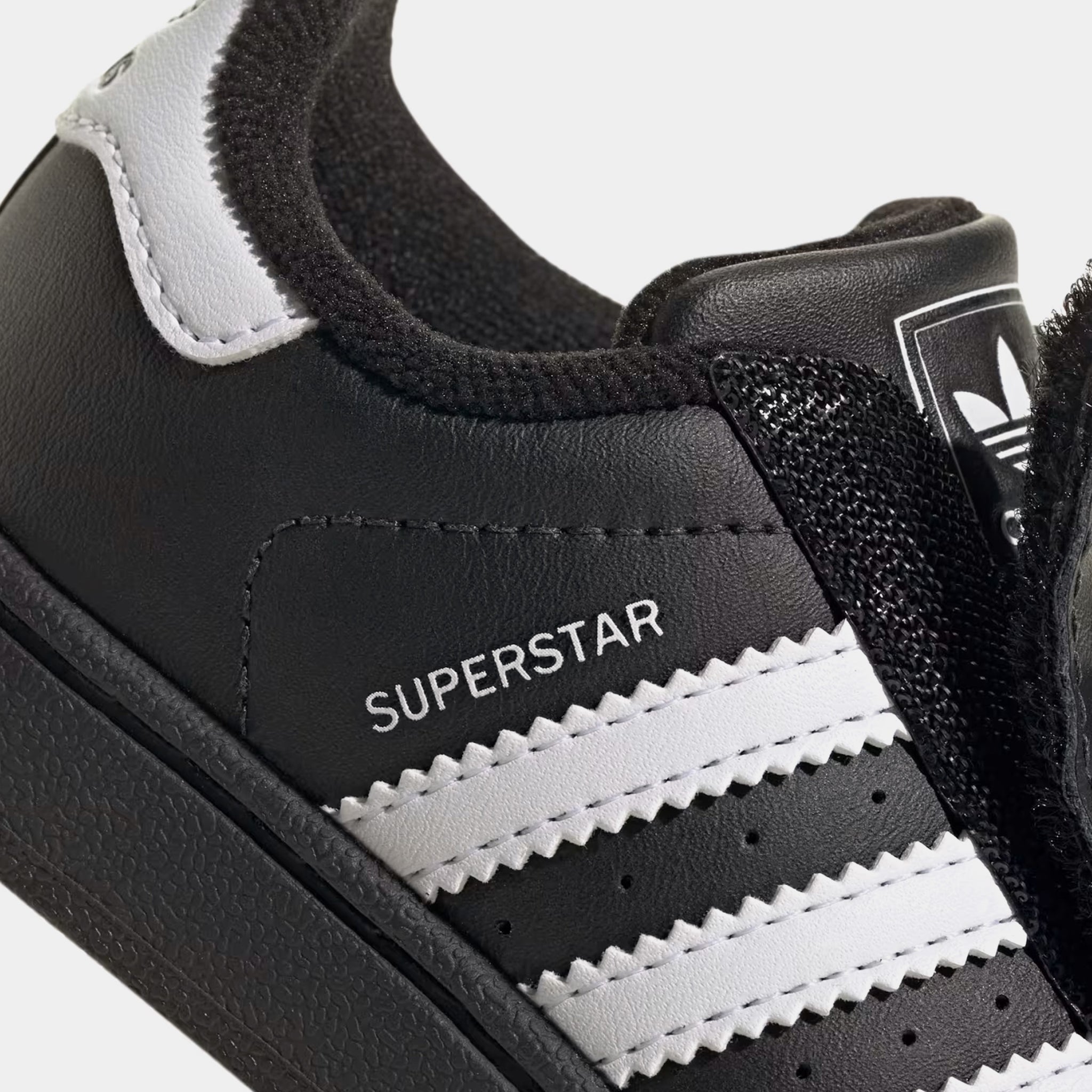 adidas Originals Superstar II Black/White Toddler Kids' Shoes, Size: 5