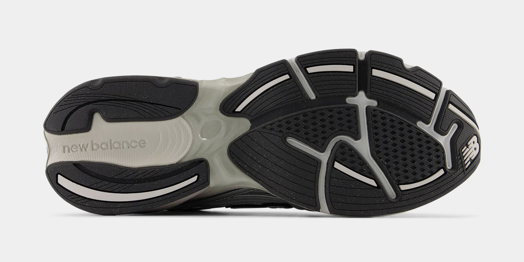 New Balance ABZORB 2010 Grey Days Mens Running Shoes Black Silver