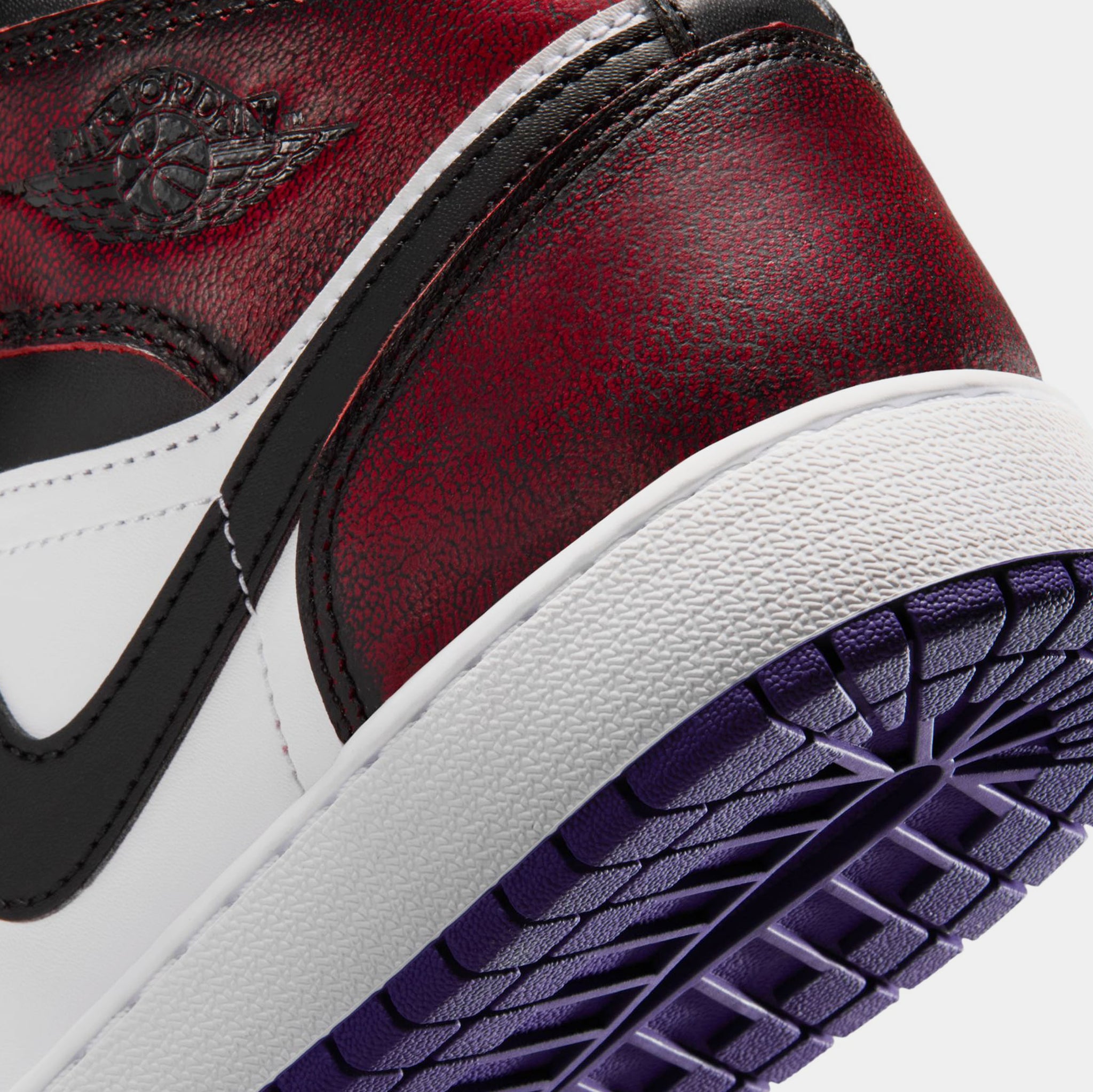 Jordan Air Jordan 1 Mid SE Grade School Lifestyle Shoes True Red