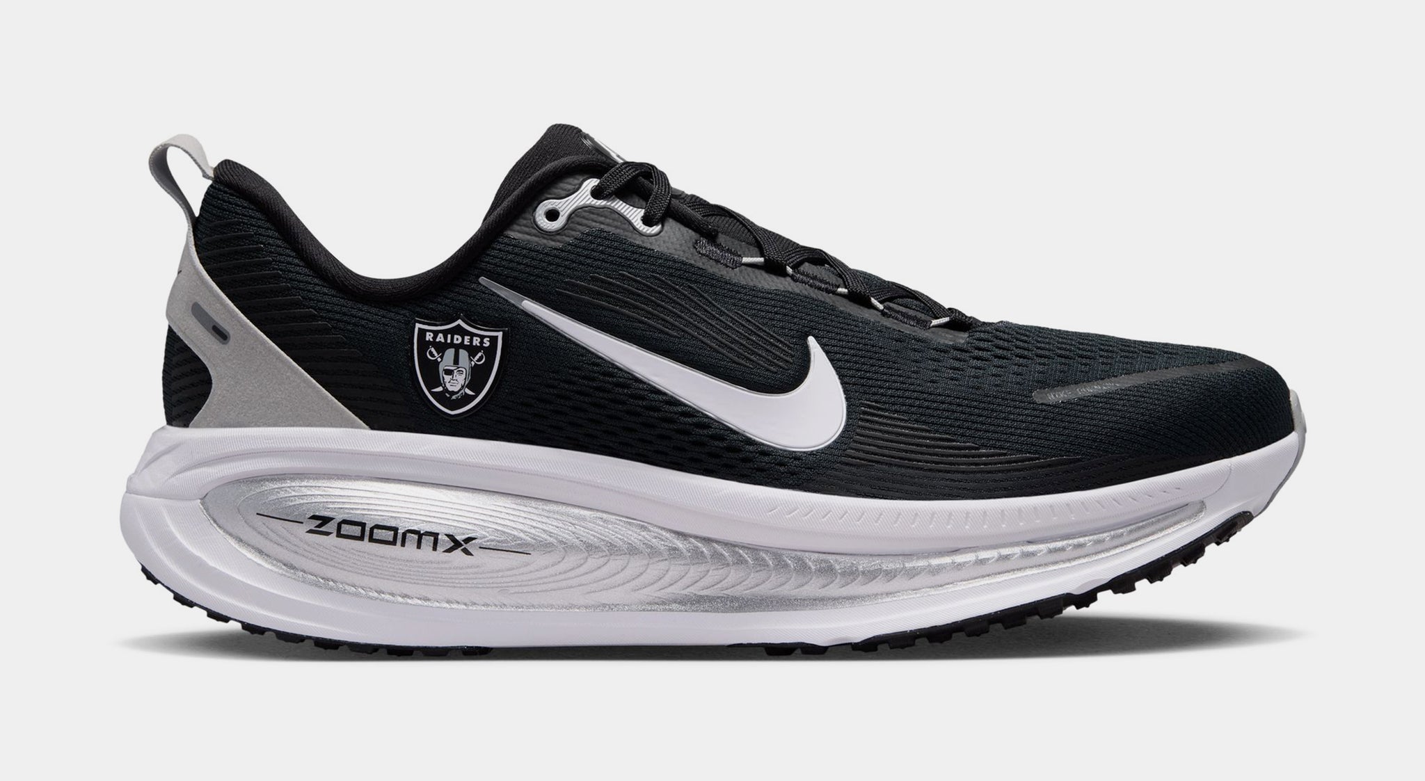 Nike NFL x Vomero 18 Las Vegas Raiders Mens Running Shoes Black