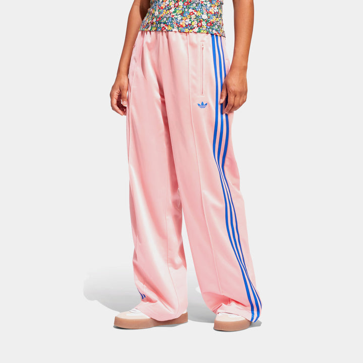 adidas Adicolor Woven Firebird Womens Track Jacket Pink Blue