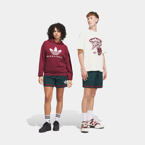 adidas Originals Graphic Basketball Mens Shorts Green Red JN1174 – Shoe  Palace