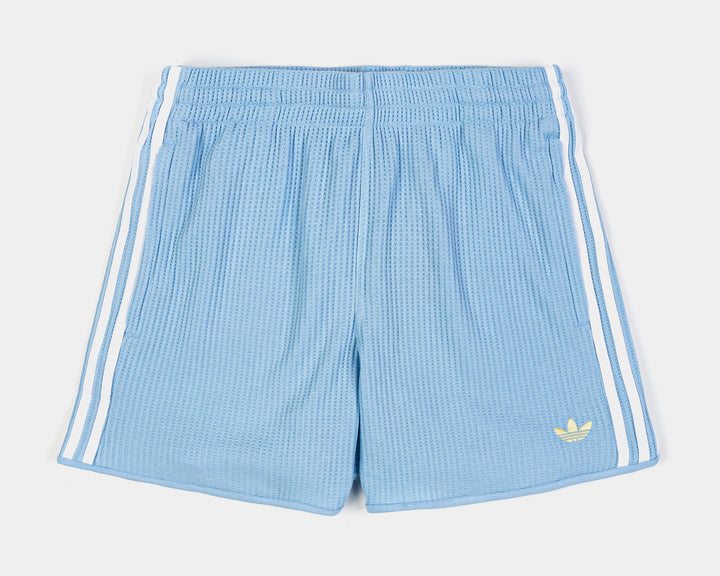 adidas Polo 3 Stripes Mens Short Sleeve Shirt Blue White KC0690  Shoe  Palace