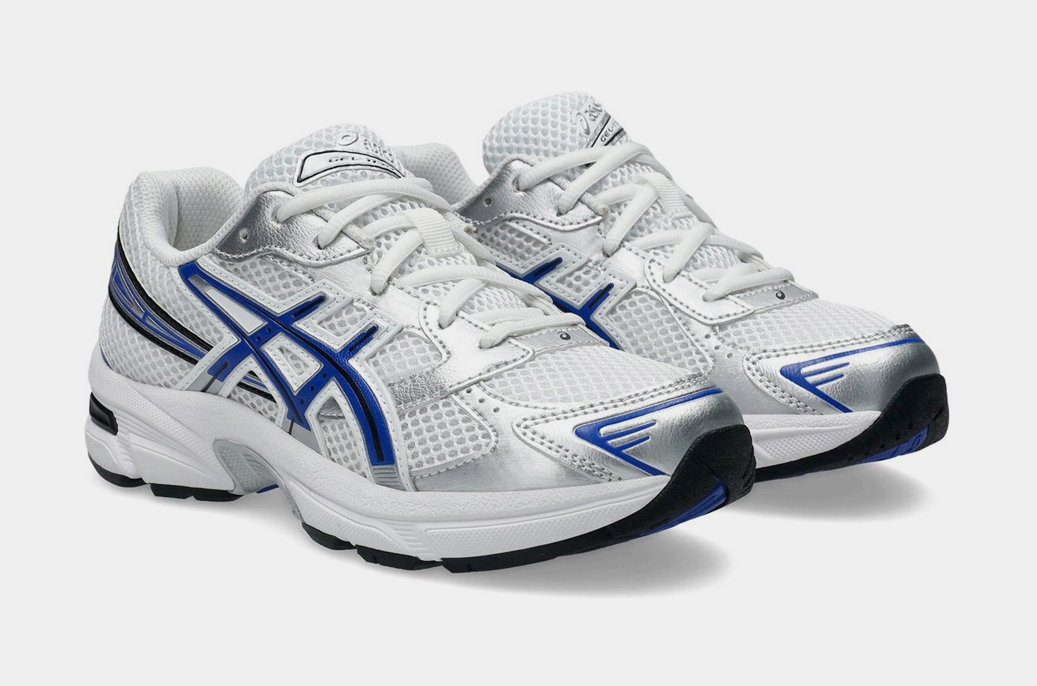 Asics White and Blue Athletic Shoes ASICS GEL 1130 Low Cream/ White / Midnight Blue Pre Owned Sz  main image 3
