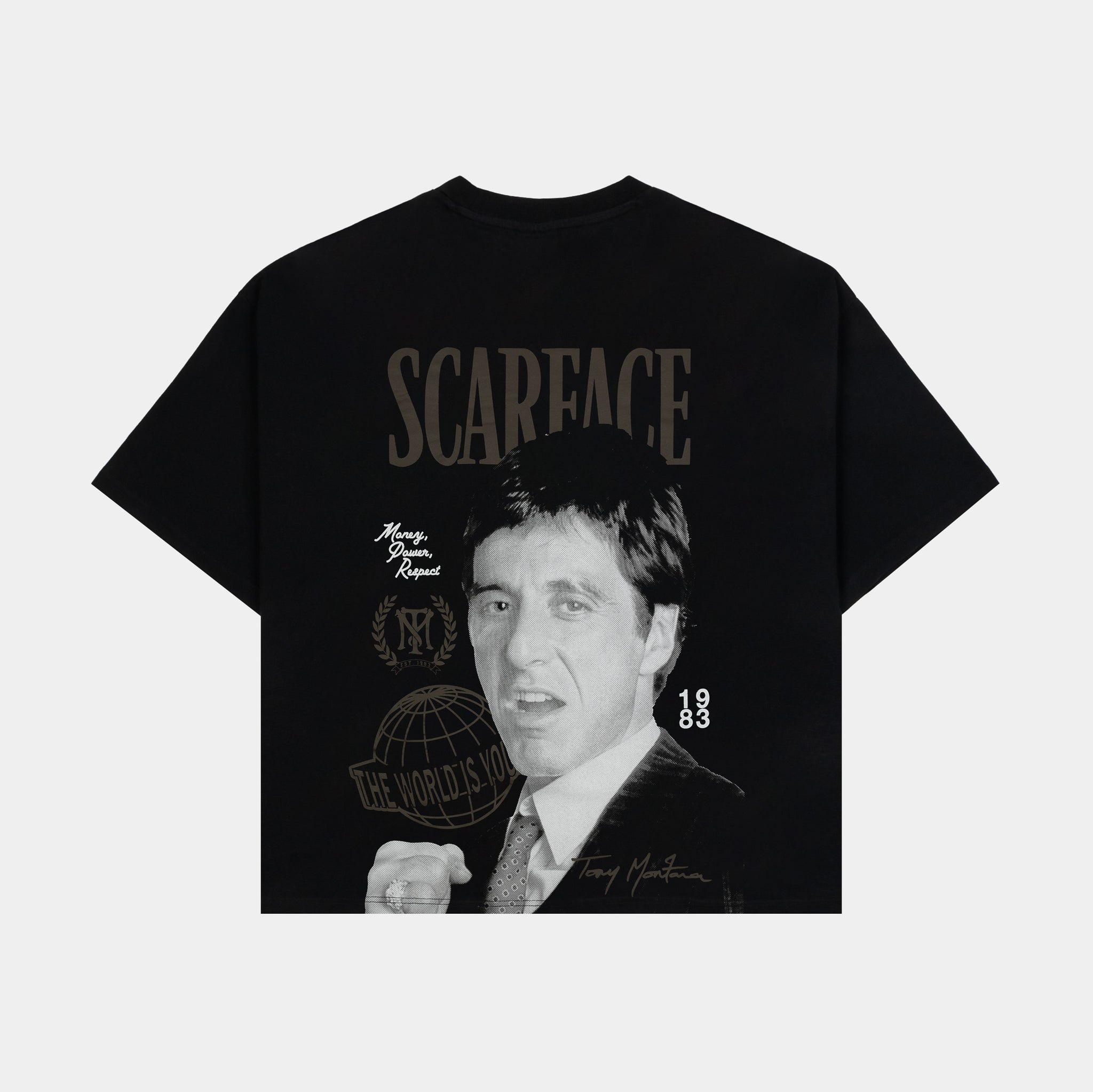 Shoe Palace SP x Scarface Tony Portrait Mens Short Sleeve Shirt 