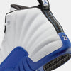 Air Jordan 12 Retro White and Game Royal Preschool Lifestyle Shoes (White/Black/Game Royal)