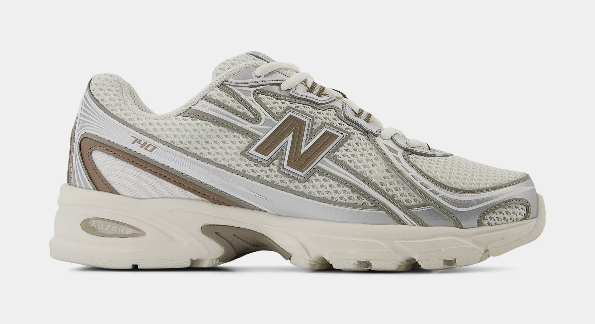 New Balance 740 Mens Running Shoes Sea Salt Arid Stone Silver 