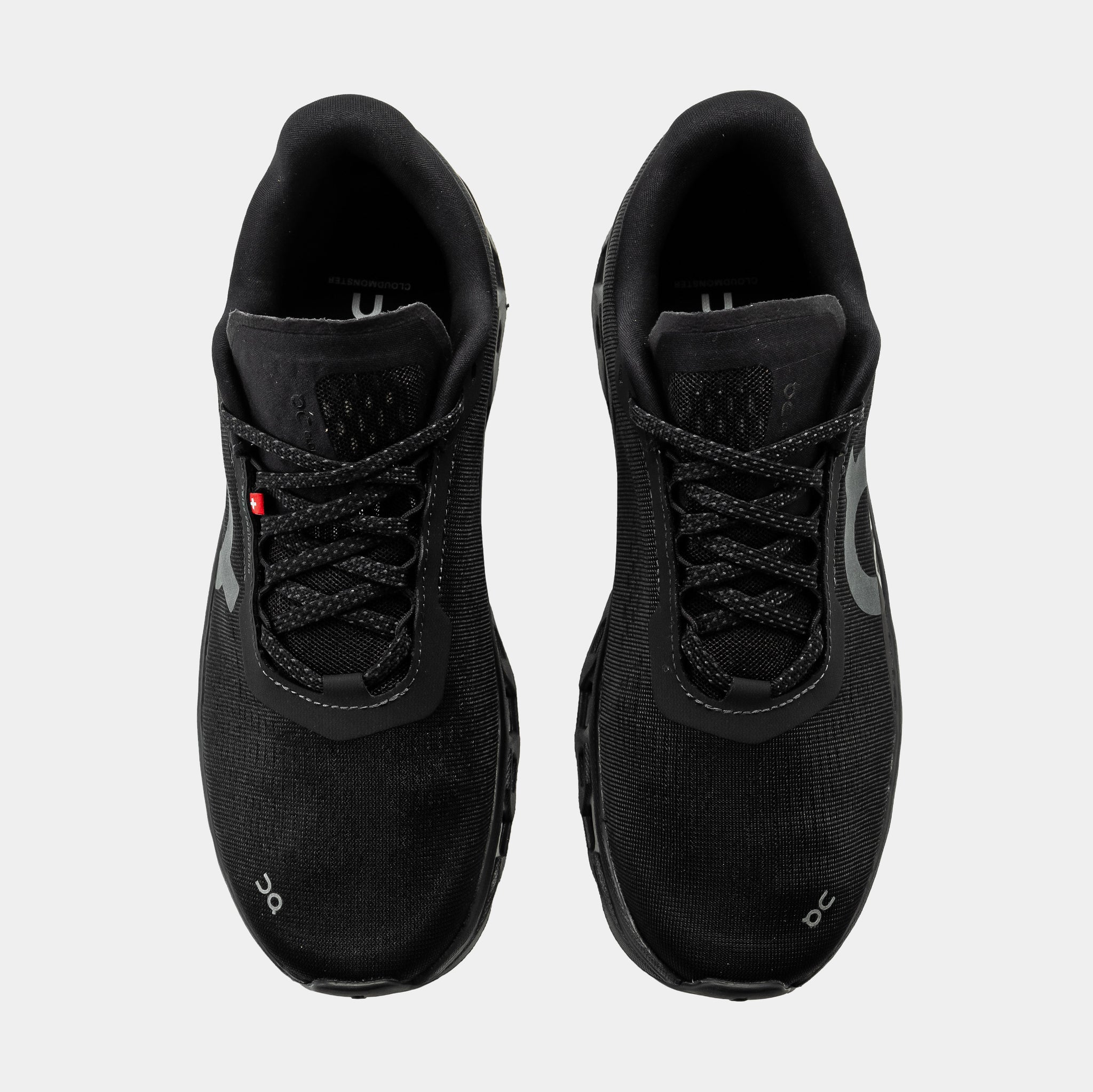 On Cloudmonster Mens Running Shoes Black Black 3MF30741043 