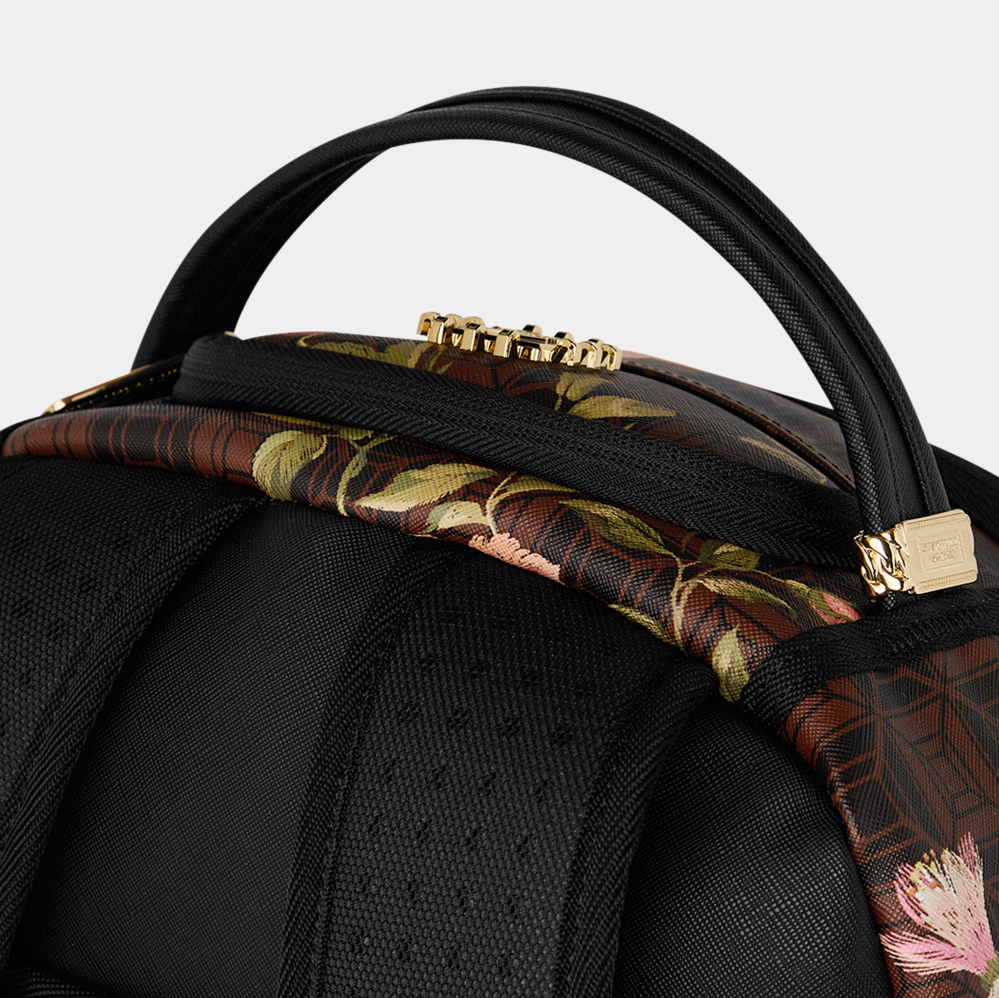 Sprayground AI Dreamers Garden Mens Backpack Black Brown