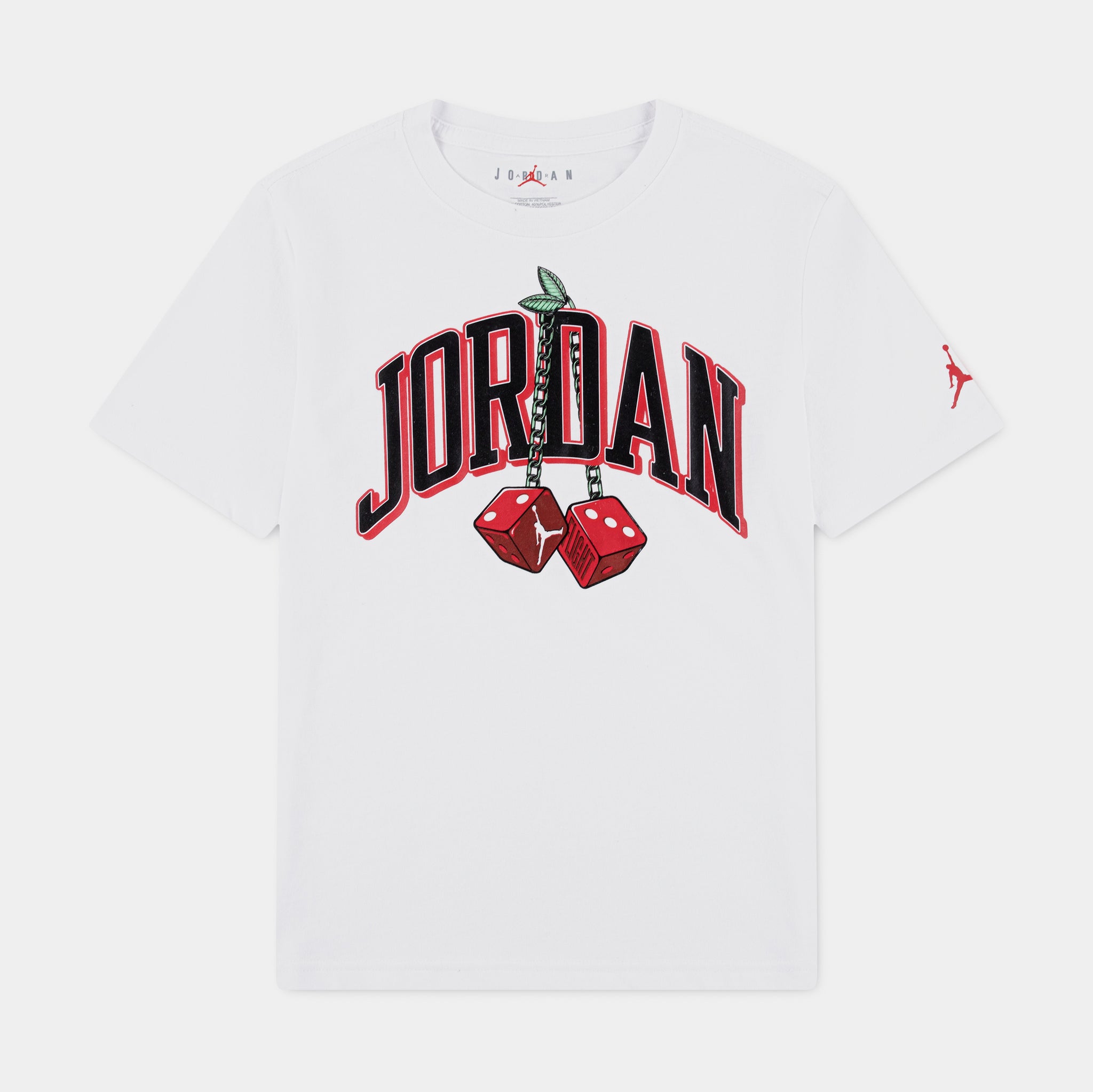 Jordan Air Jordan 13 Cherry Dice Grade School Short Sleeve Shirt