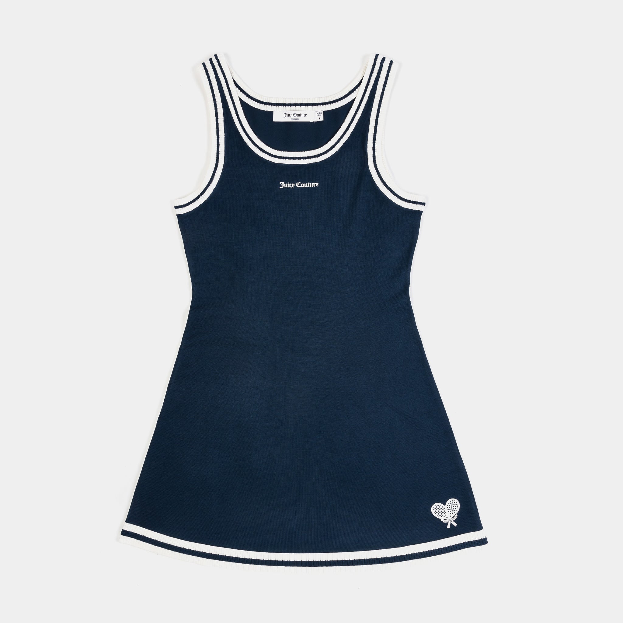 Juicy Couture Tennis Knit Womens Dress Blue White 110035007Z0268 – Shoe  Palace
