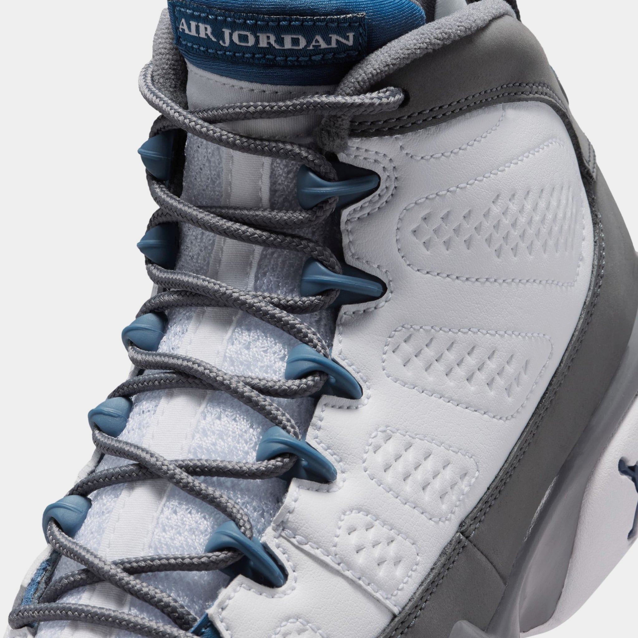Jordan Air Jordan 9 Retro Flint Grey and French Blue Grade School