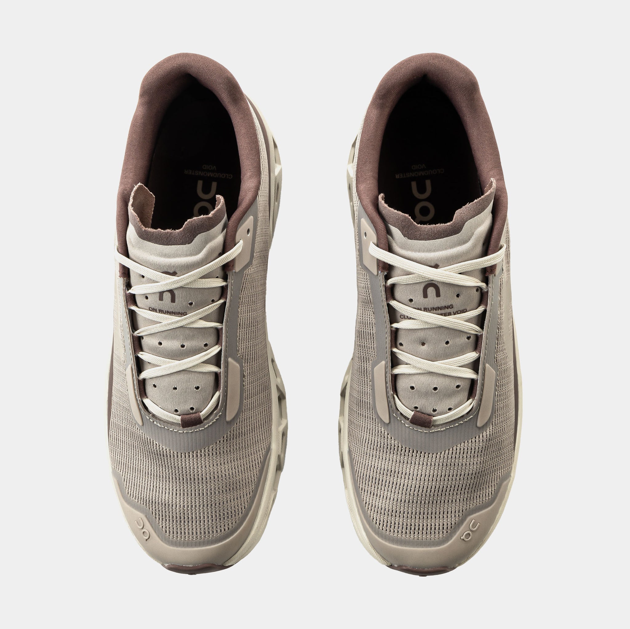 On Cloudmonster Void Mens Running Shoes Fog Pearl  display picture 3