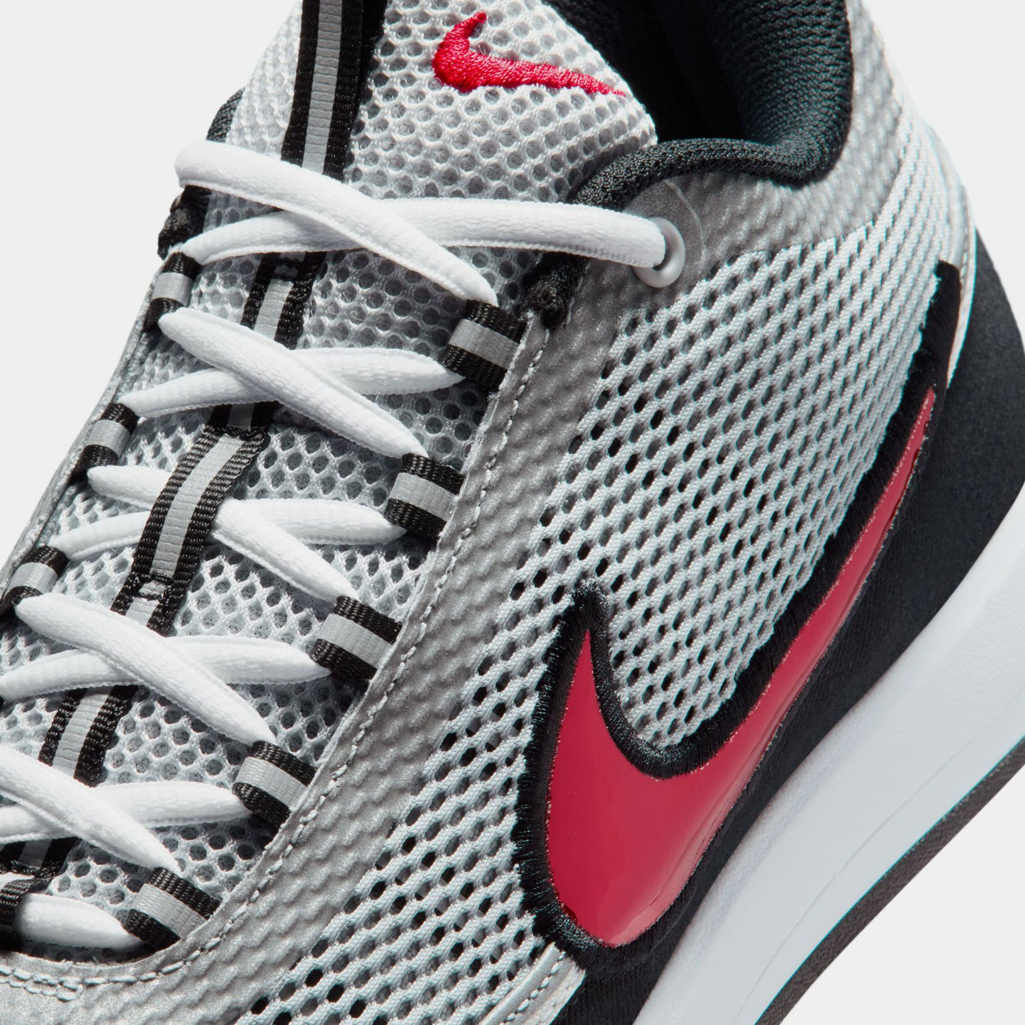 Nike Book 2 Spiridon Mens Basketball Shoes Metallic Silver Sport