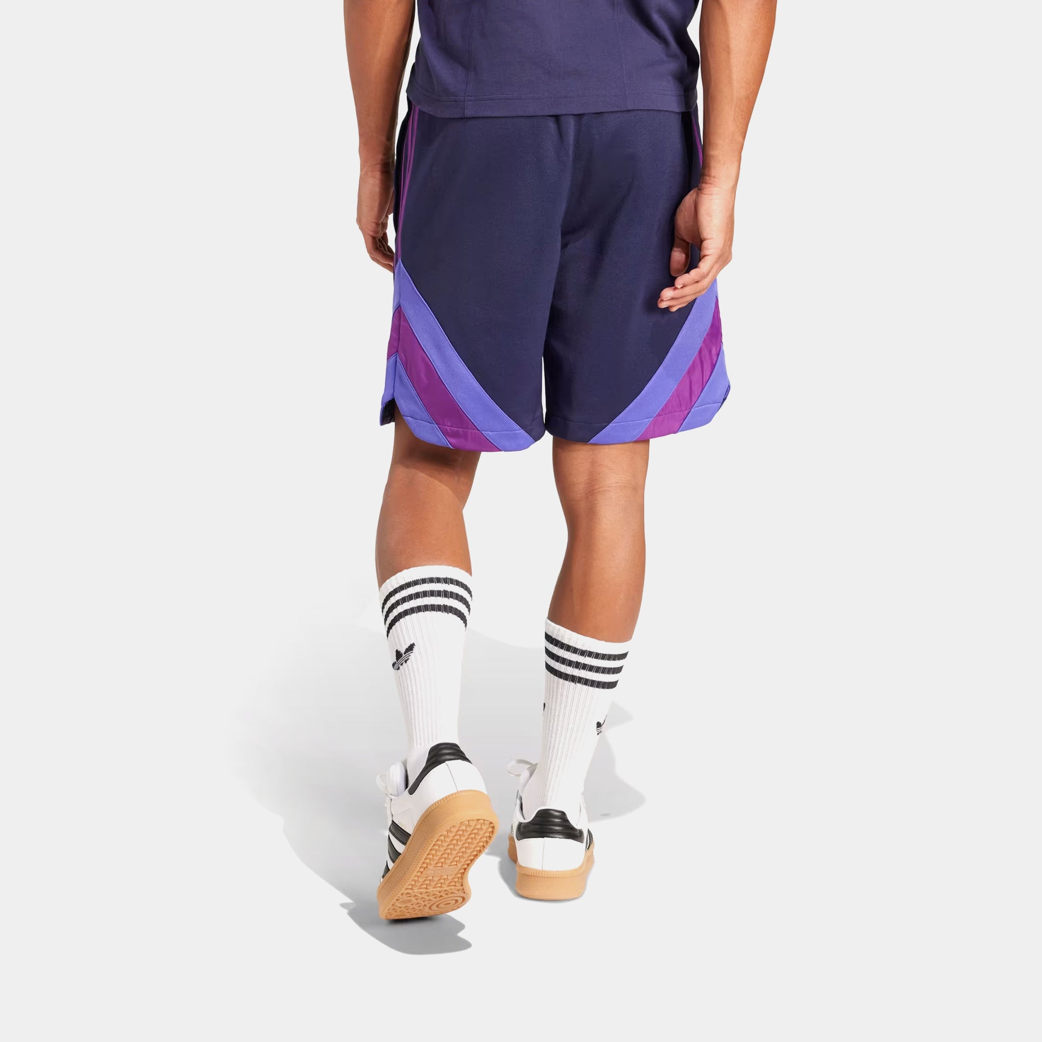 adidas LA Galaxy Originals Mens Shorts Noble Ink Gold JF2674