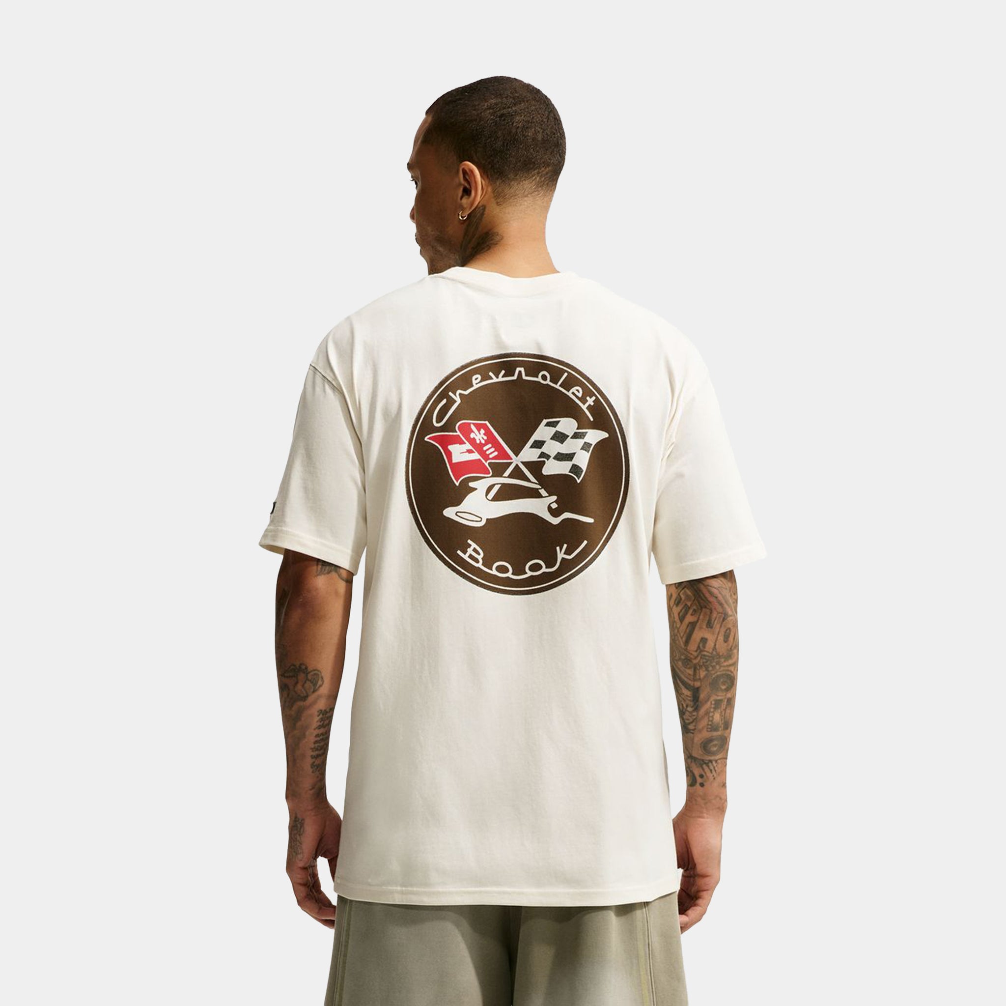 Nike Devin Booker x Chevy Impala Mens Short Sleeve Shirt Pale