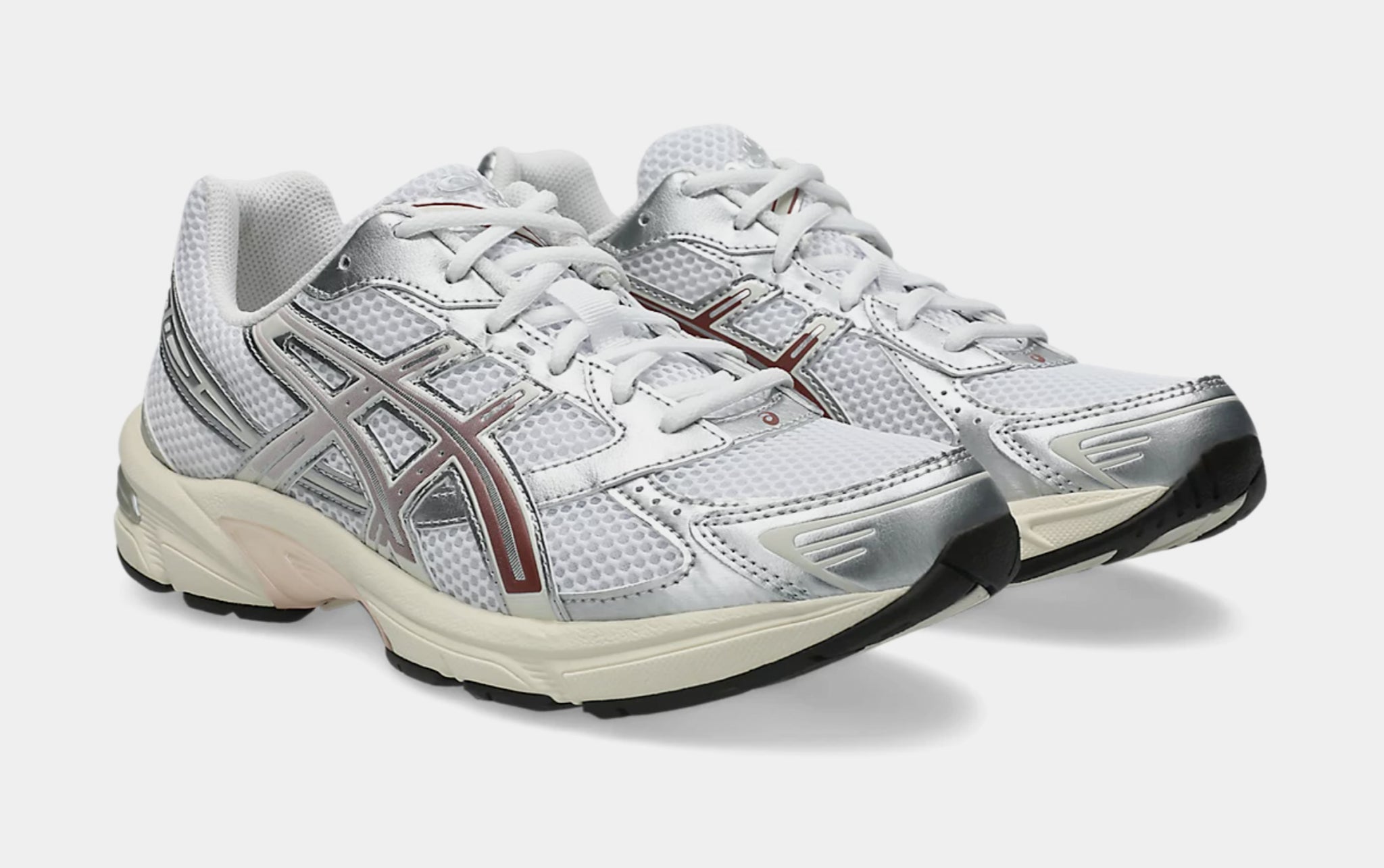 ASICS Gel 1130 Mens Running Shoes White Rusted Rock 1203A609-117