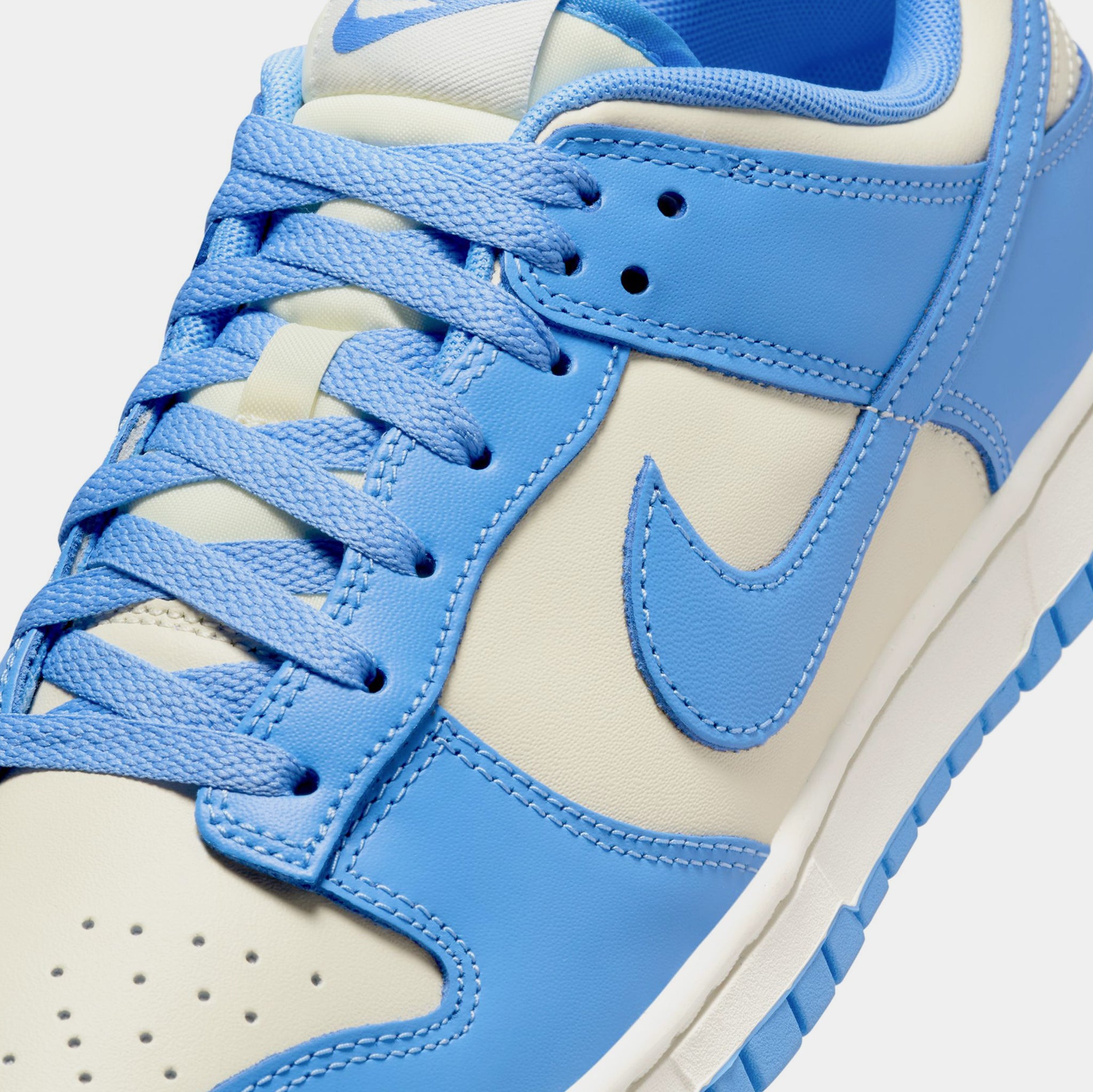 Nike Dunk Low Mens Lifestyle Shoes Coconut Milk University Blue