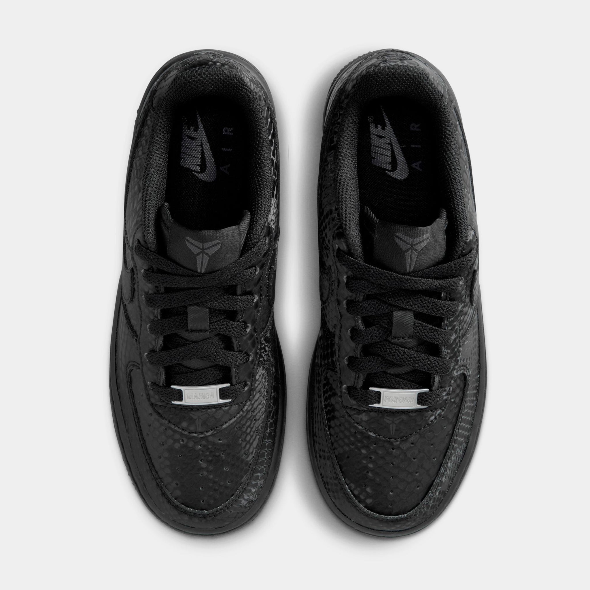 Nike Kobe Air Force 1 Low Grade School Lifestyle Shoes Black