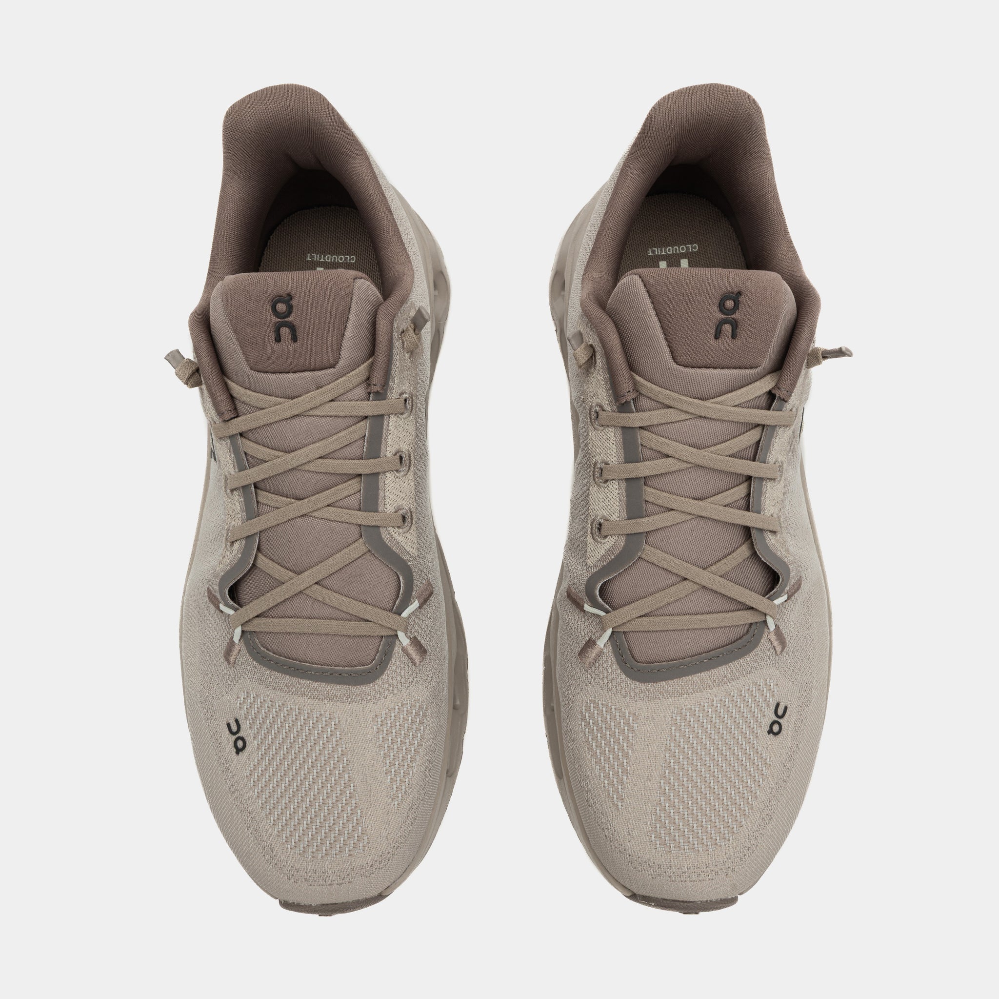 On Shoe Palace Exclusive Cloudtilt Mens Running Shoes Cinder Fog 