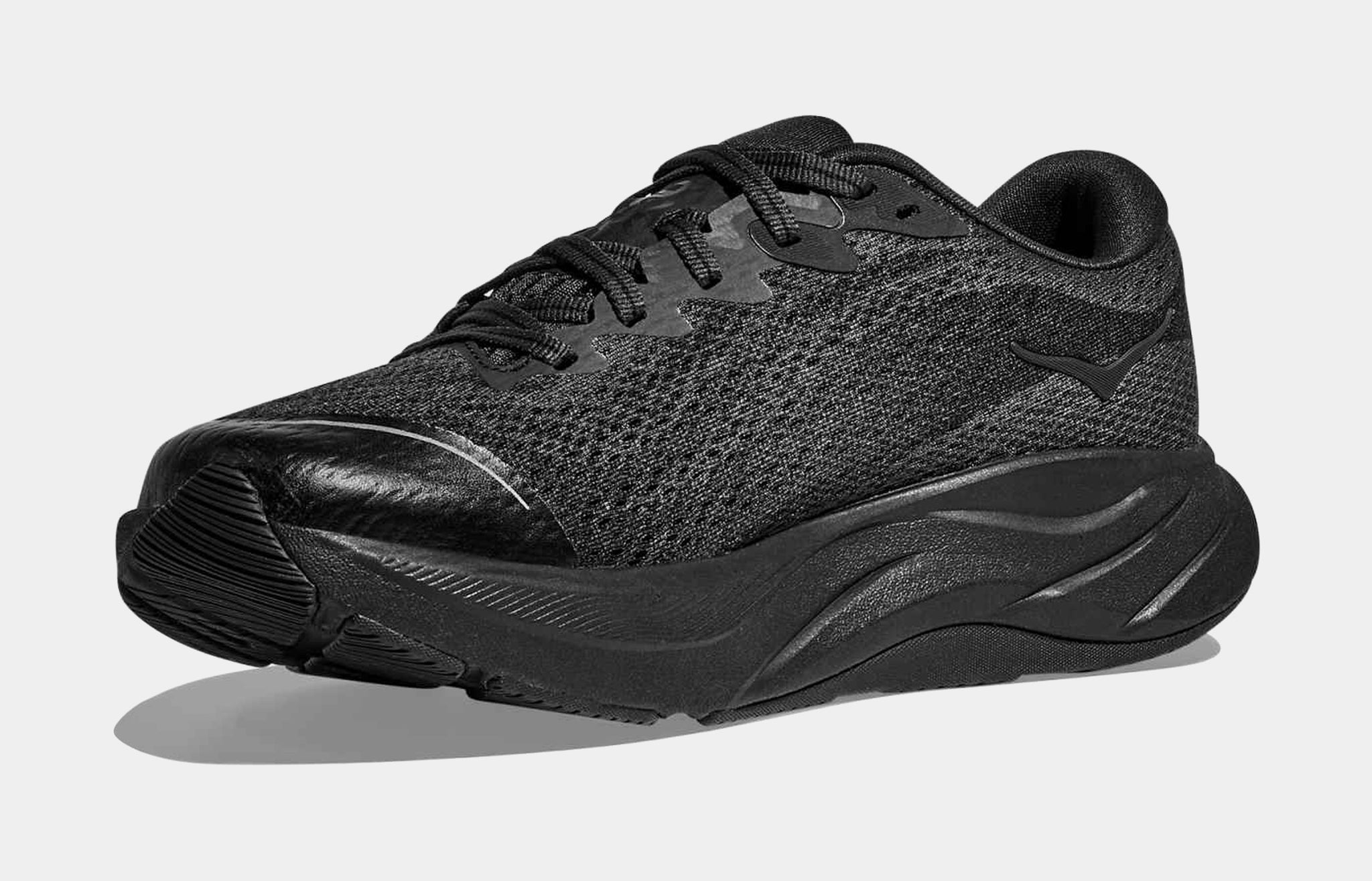 Hoka Rincon 4 Grade School Running Shoes Black Black 1168874-BBLC