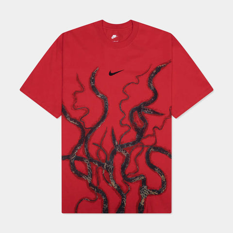 Nike Stranger Things Max90 Mens Short Sleeve Shirt University Red
