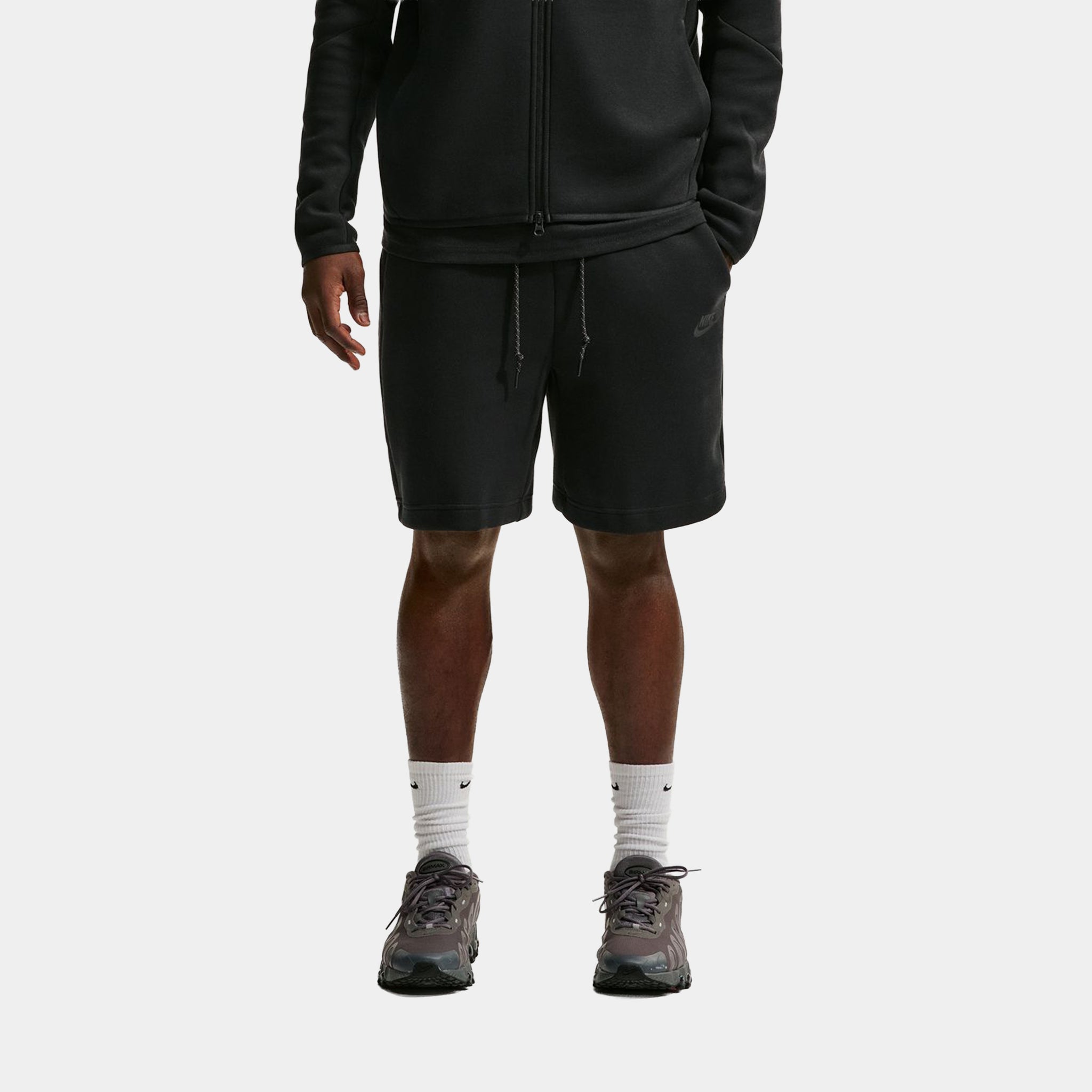 Nike Tech Fleece Mens Shorts Black Black IM0693-010 – Shoe Palace