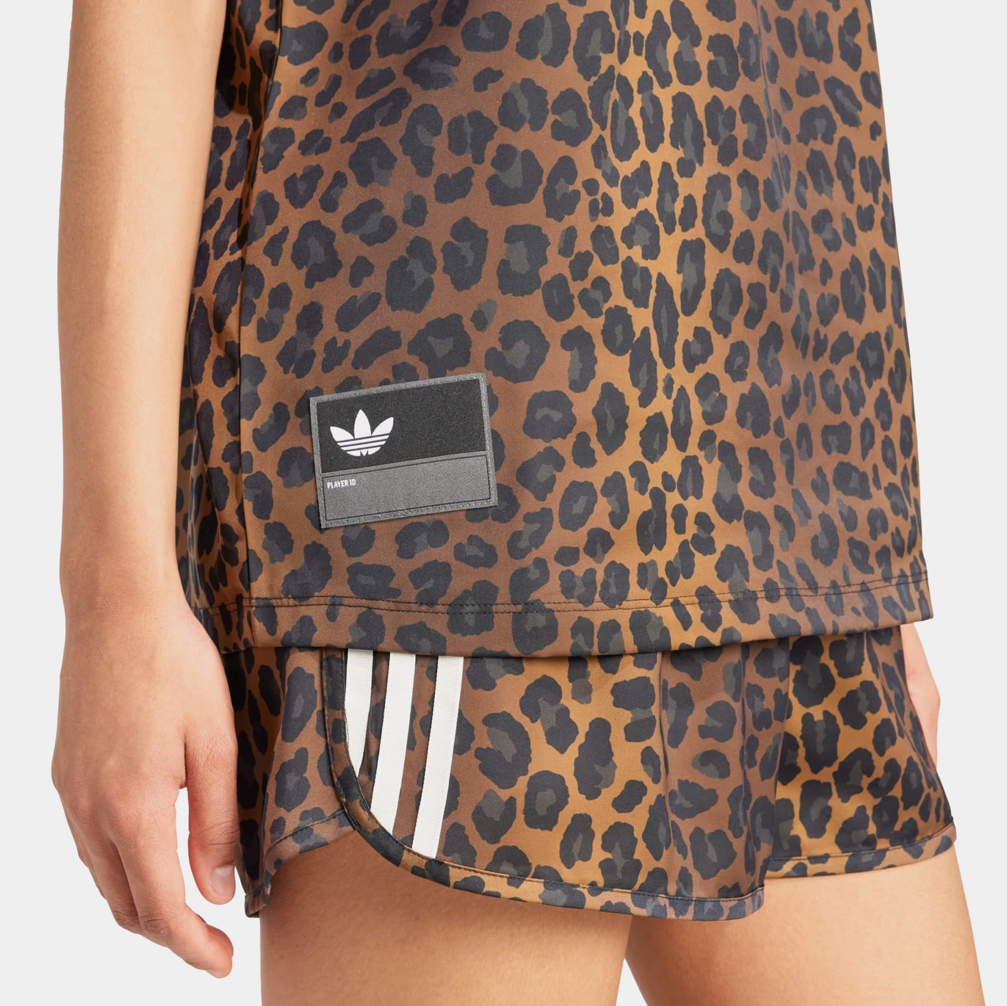 adidas Originals Leopard Football Womens Jersey Multi Color Bronze