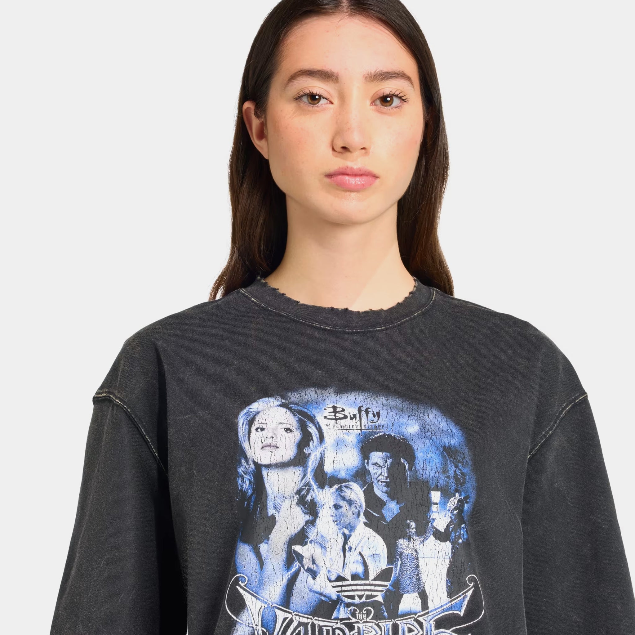 adidas Buffy The Vampire Slayer Oversized Washed Womens Short