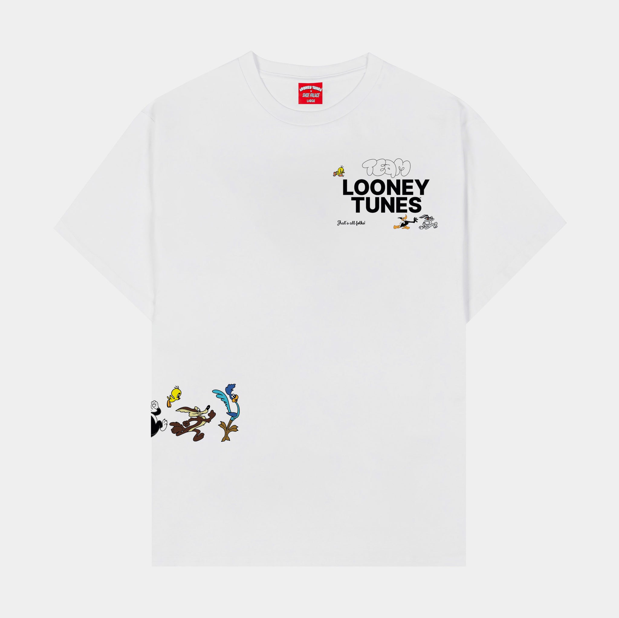 Shoe Palace SP x Looney Tunes Roll Call Mens Short Sleeve Shirt 