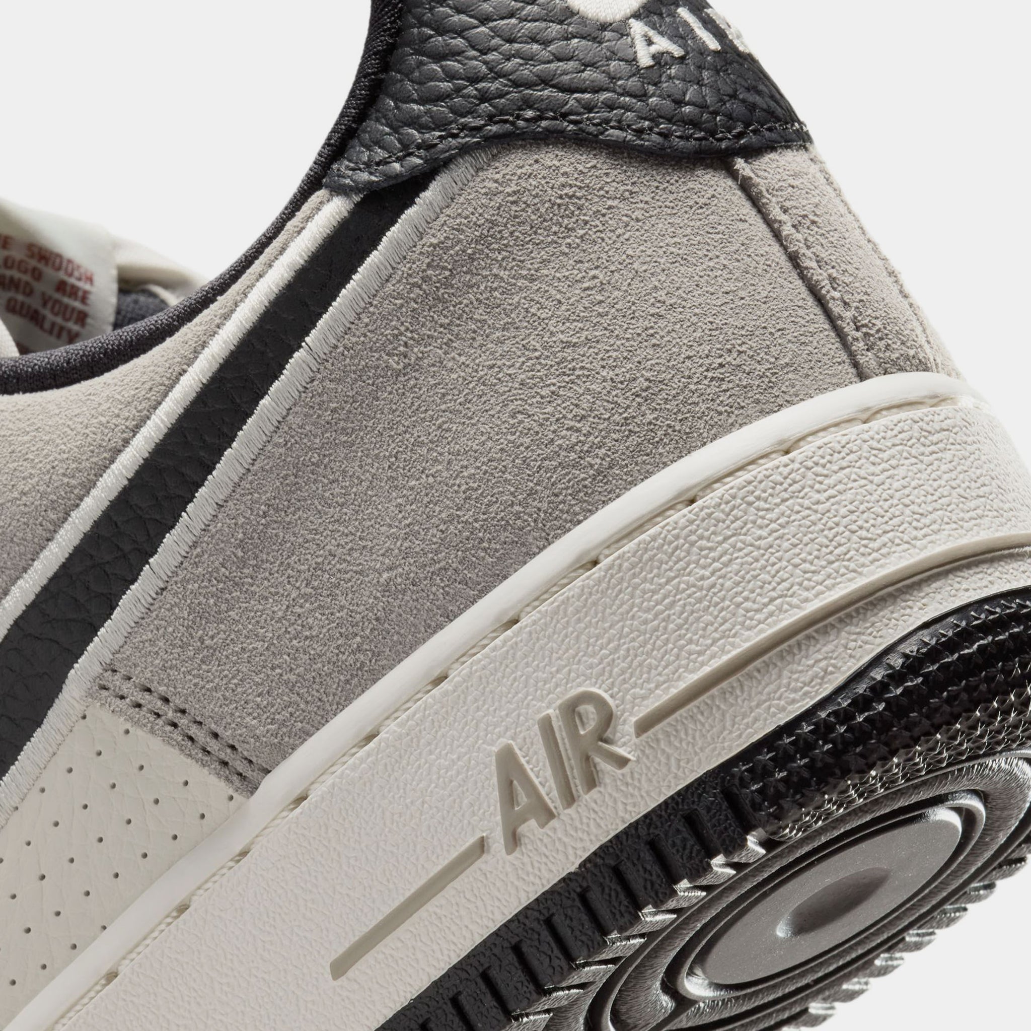 Nike Air Force 1'07 Mens Lifestyle Shoes Phantom Black College Grey Team R IO2077-030 – Shoe Palace