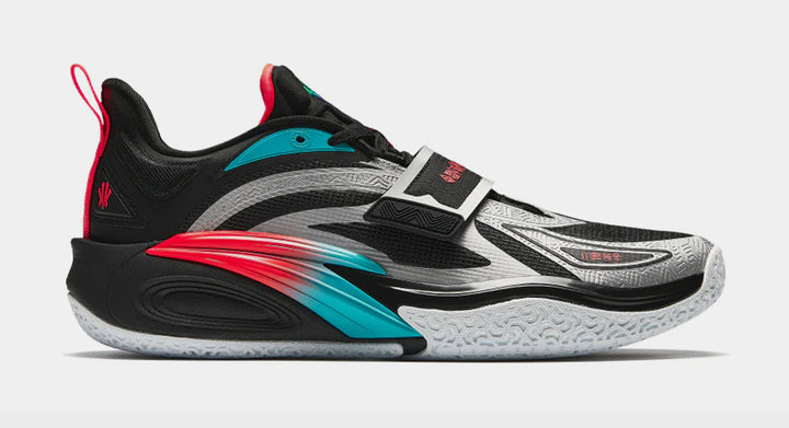 ANTA Kai 1 KAI-leidoscope Grade School Basketball Shoes Black Grey