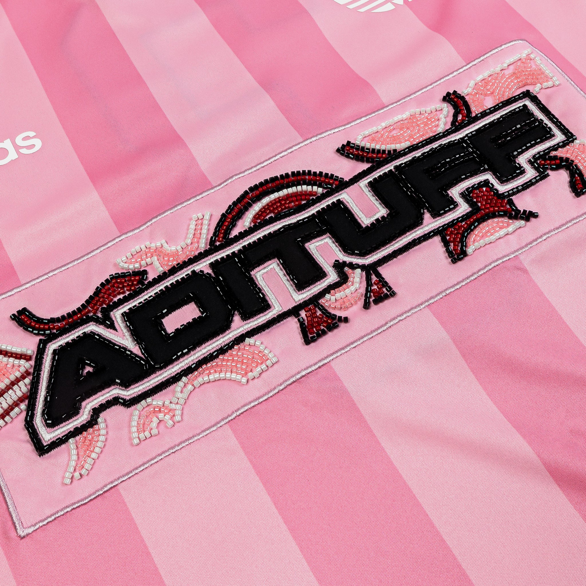 adidas Soccer Summer Graphic Womens Jersey Pink Black KD2272 – Shoe Palace