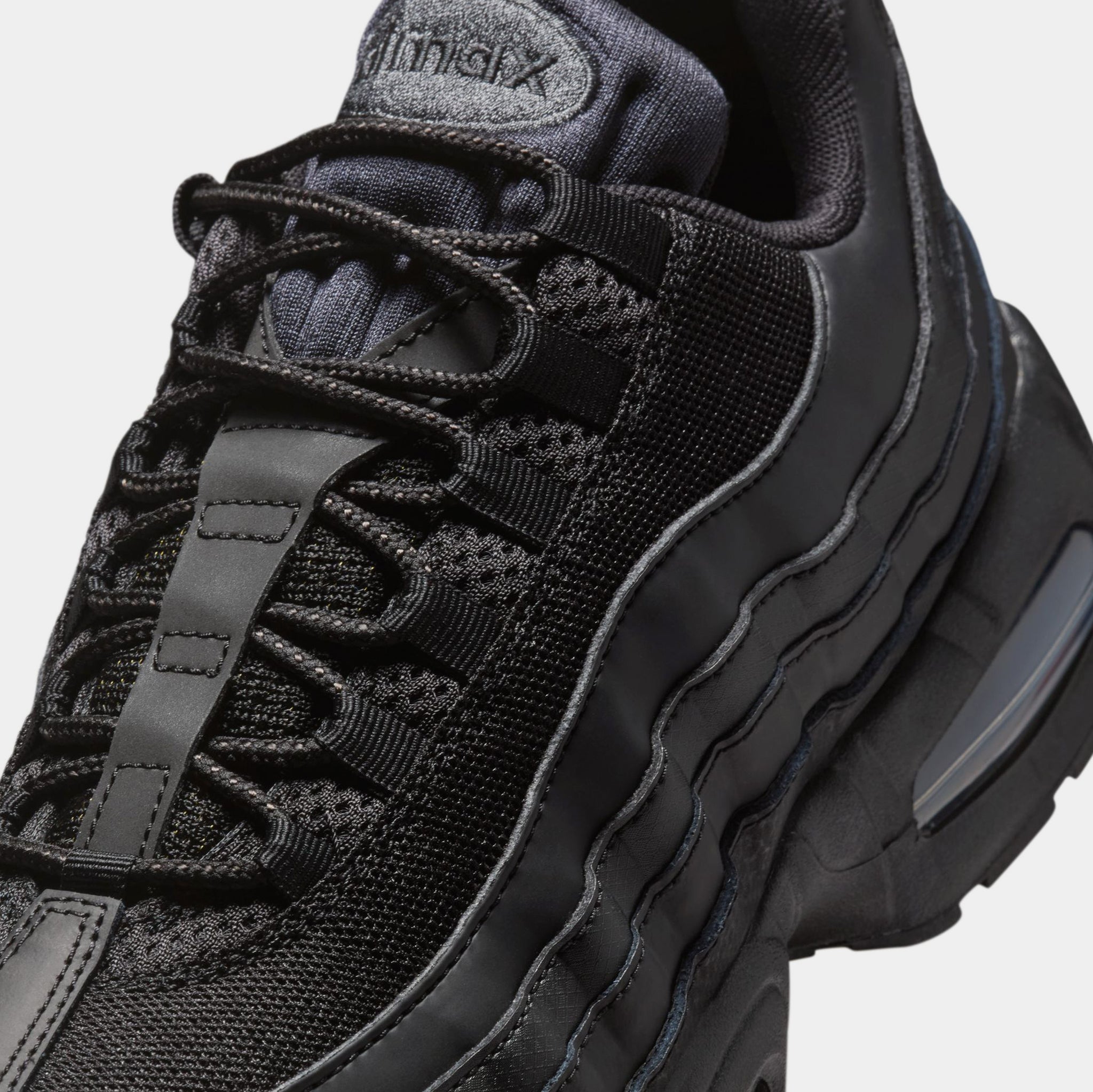 Nike Air Max 95 OG Mens Running Shoes Black Black Anthracite