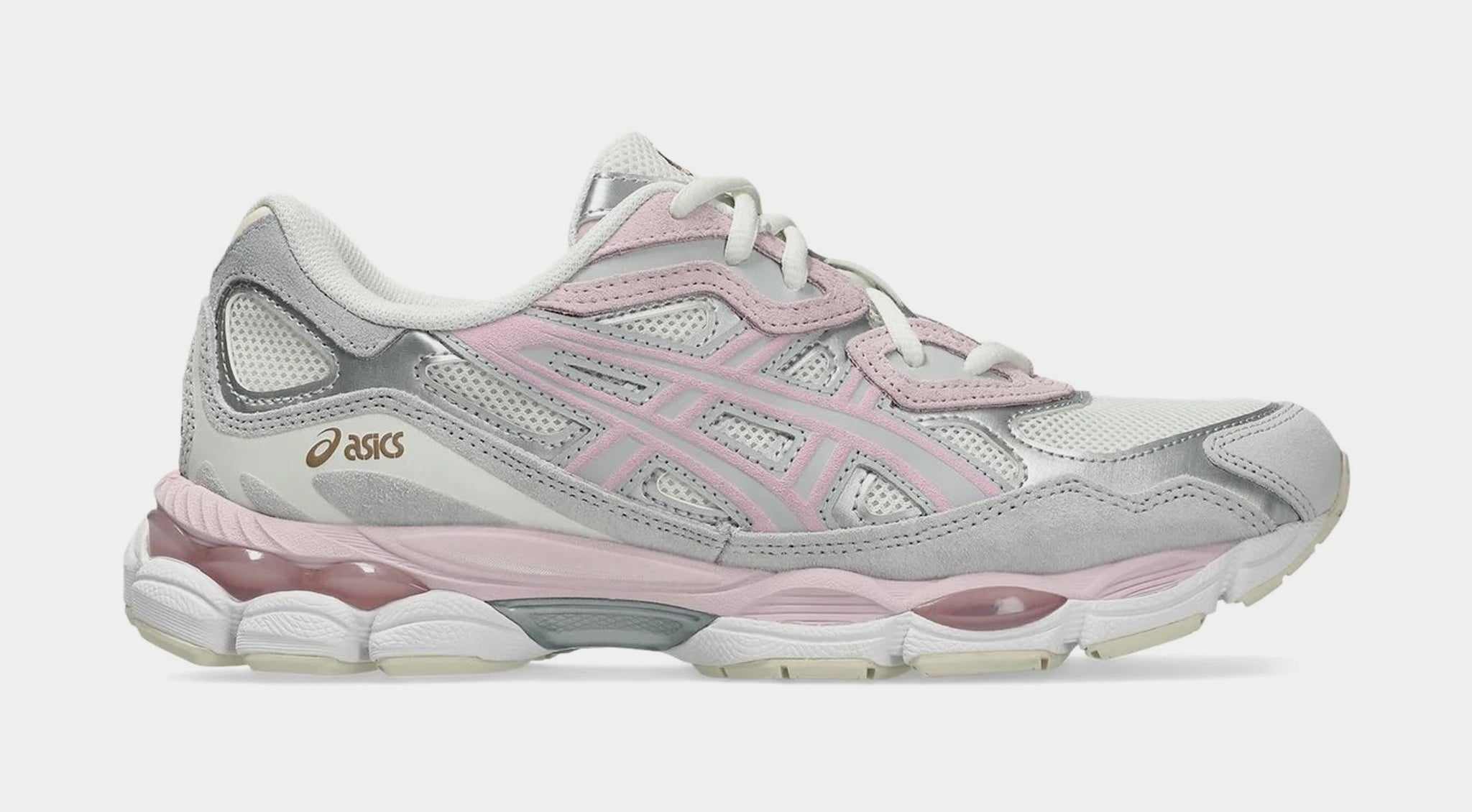 ASICS Gel NYC Mens Running Shoes Concrete Barely Rose 1203A383-028
