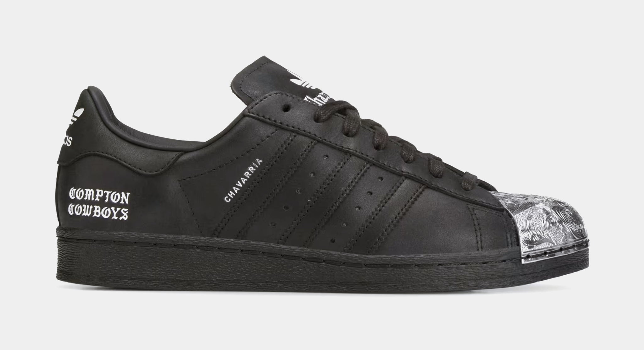 adidas Chavarria x Compton Cowboys Superstar Mens Lifestyle Shoes Core Black  KJ4551 – Shoe Palace